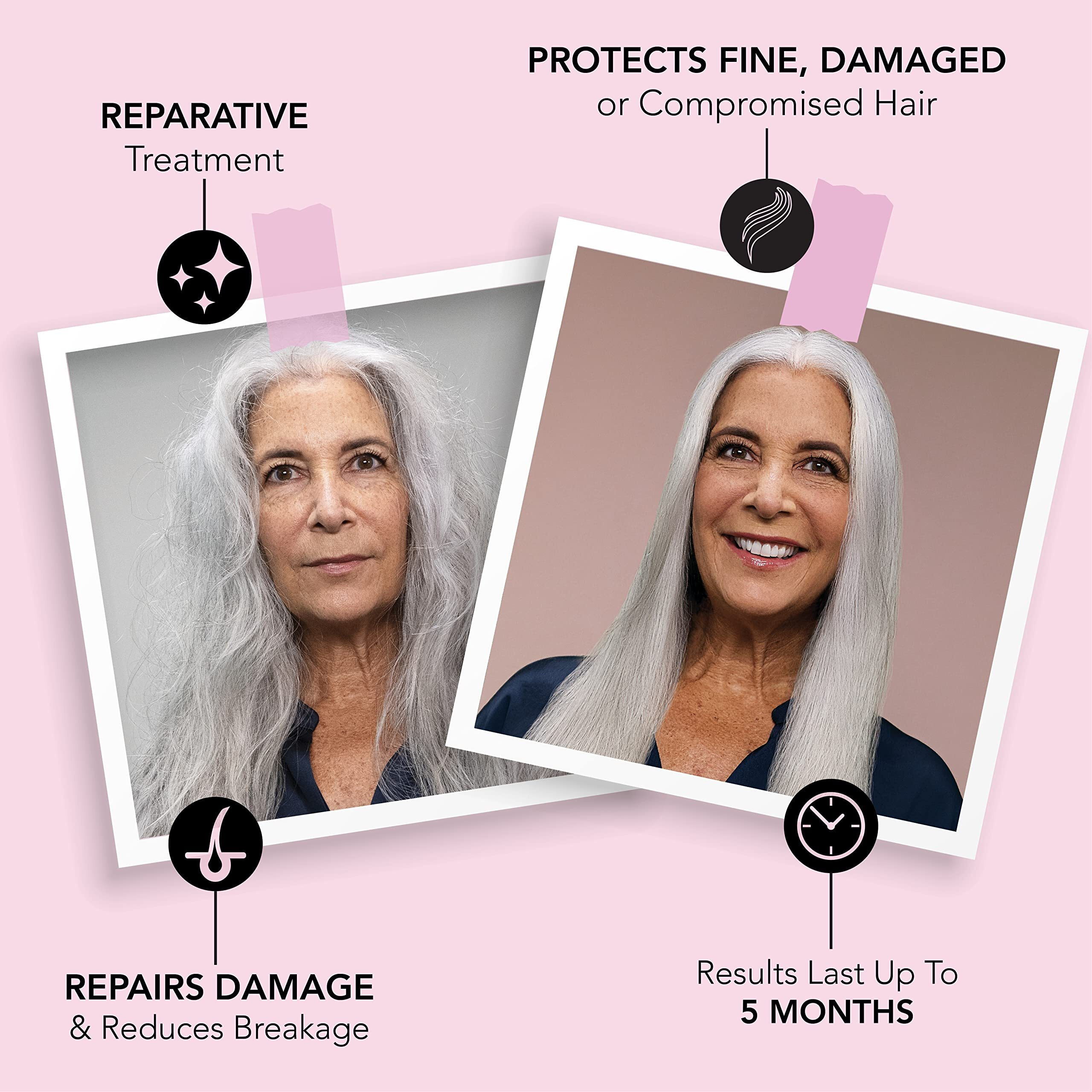 Keratin Complex Nkstb Natural Keratin Smoothing Treatment System For Blonde Hair System Try-Me Kit  4 Fl Oz Each. Includes (1) Kc Primer  (1) Nkstb  (4) Keratin Obsessed Multi-Benefit Treatment Spray