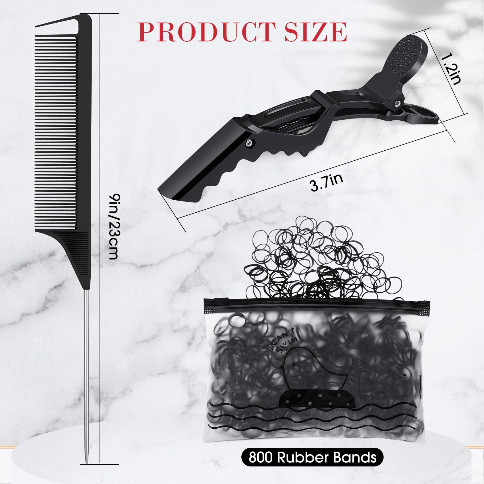 Gisafai Automatic Hair Braider Set Diy Styling Hair Twister With Rat Tail Comb  Crocodile Clips And 800 Pieces Mini Rubber Bands Tool Styler For Diy Styling