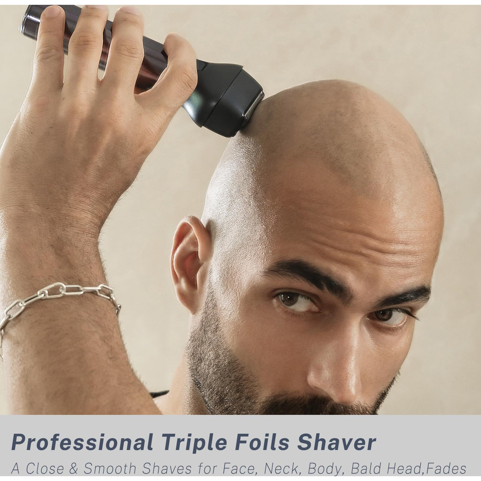 Aesfee Beard Trimmer For Men Hair Clippers Haircuts Set With Precise Dial Adjustable 20 Length Setting - Close Electric Shavers Hair Trimmer Kit For Mens Face Head Body Nose Ear - Usb-C Recharge Dock