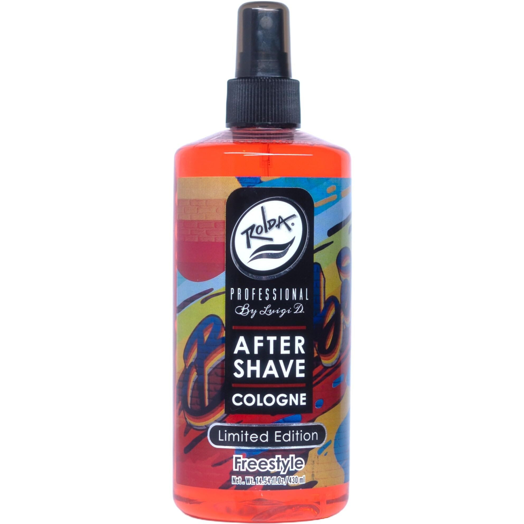 Rolda Freestyle After Shave Tonic Cologne Spray For Men - Post Shave Tonic Calms Irritation  Helps Heal & Clean Shaved Areas  Refreshing Masculine Fragrance (14.54Oz | 430Ml)