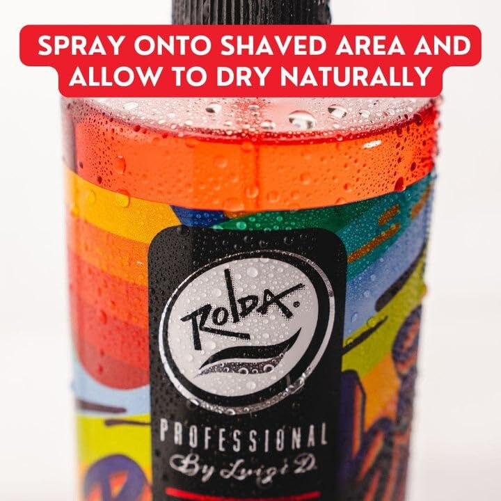 Rolda Freestyle After Shave Tonic Cologne Spray For Men - Post Shave Tonic Calms Irritation  Helps Heal & Clean Shaved Areas  Refreshing Masculine Fragrance (14.54Oz | 430Ml)