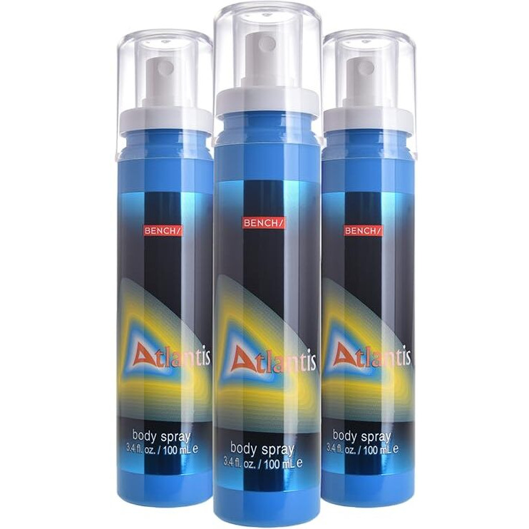 Bench Atlantis Body Spray 100Ml (Pack Of 3)