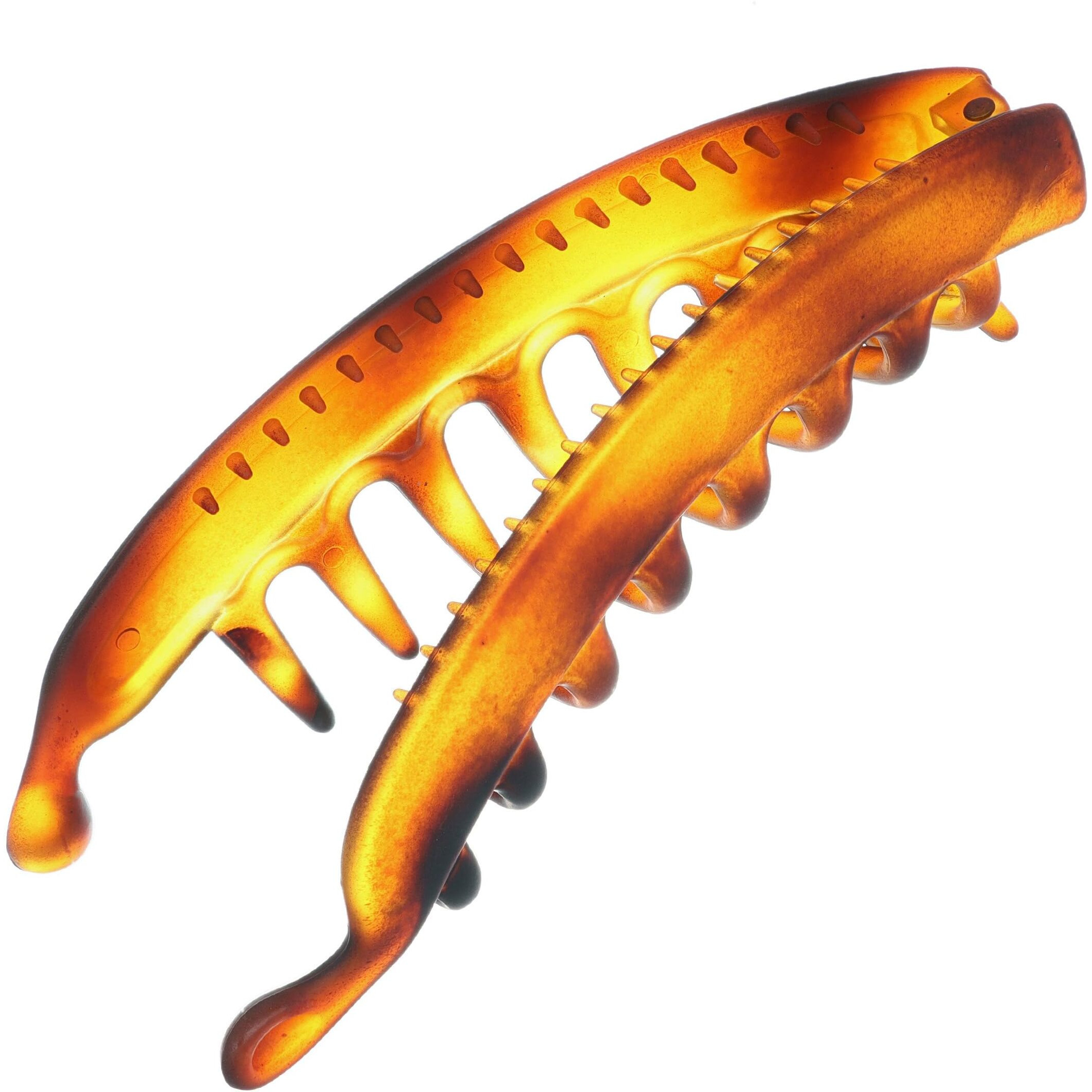 L. Erickson Zodia Banana Clip  Tortoise