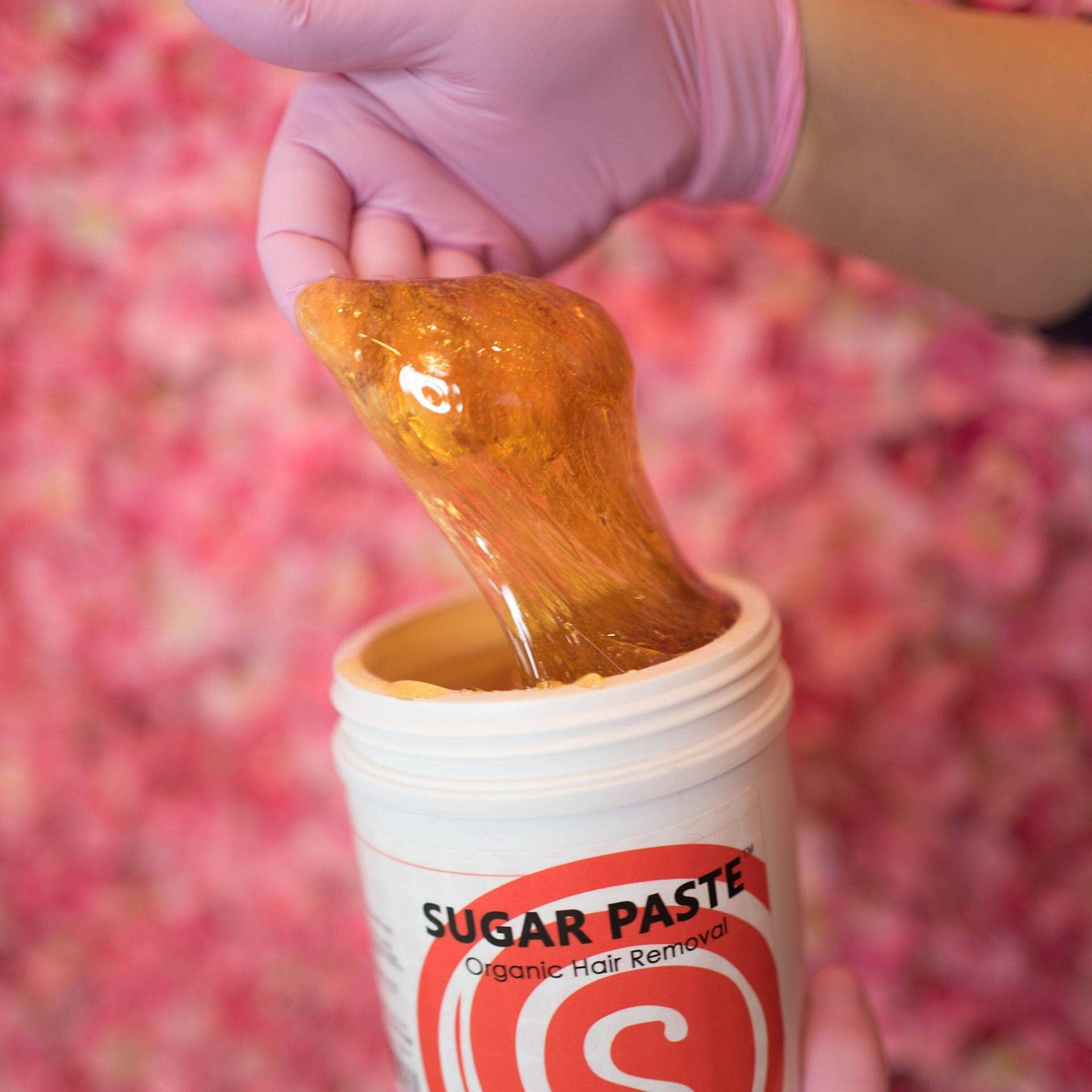 Sugaring Paste Organic Waxing For Legs  Bikini  Brazilian  Arms + Sugaring Nyc Applicator