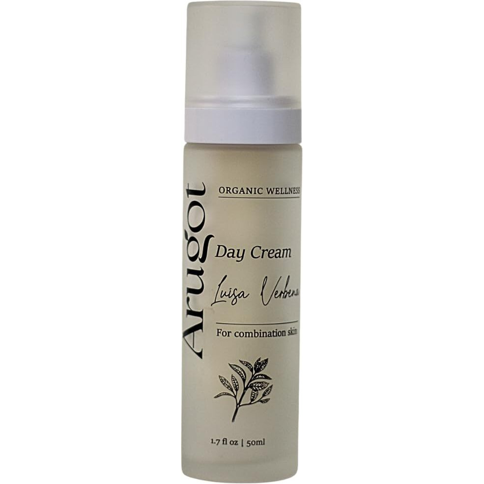 Arugot Luisa Verbena Organic Verbena Day Cream  Skin Moisturizer For Face & Neck  Made In Israel  1.7 Ounces