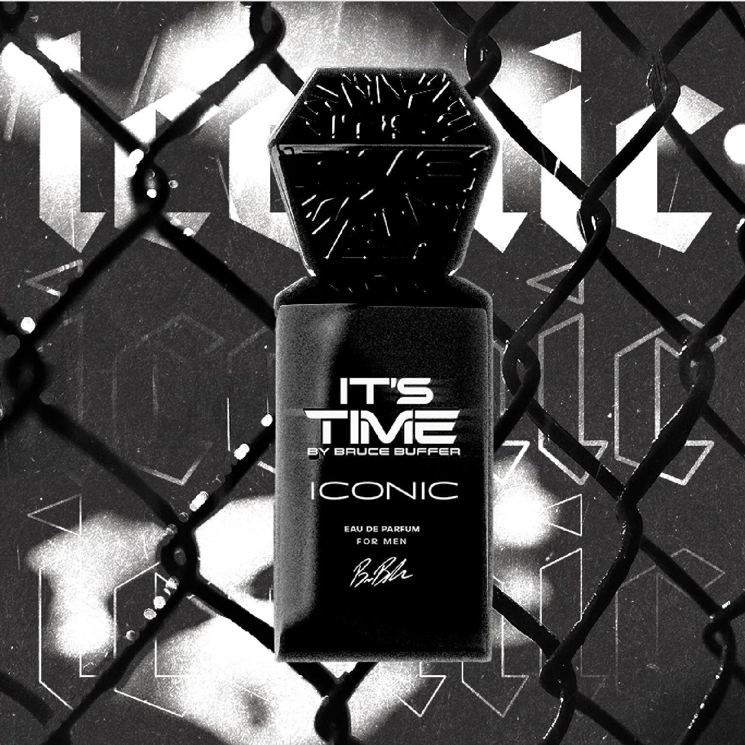 It's Time By Bruce Buffer Iconic Eau De Parfum For Men  3.4 Fl. Oz
