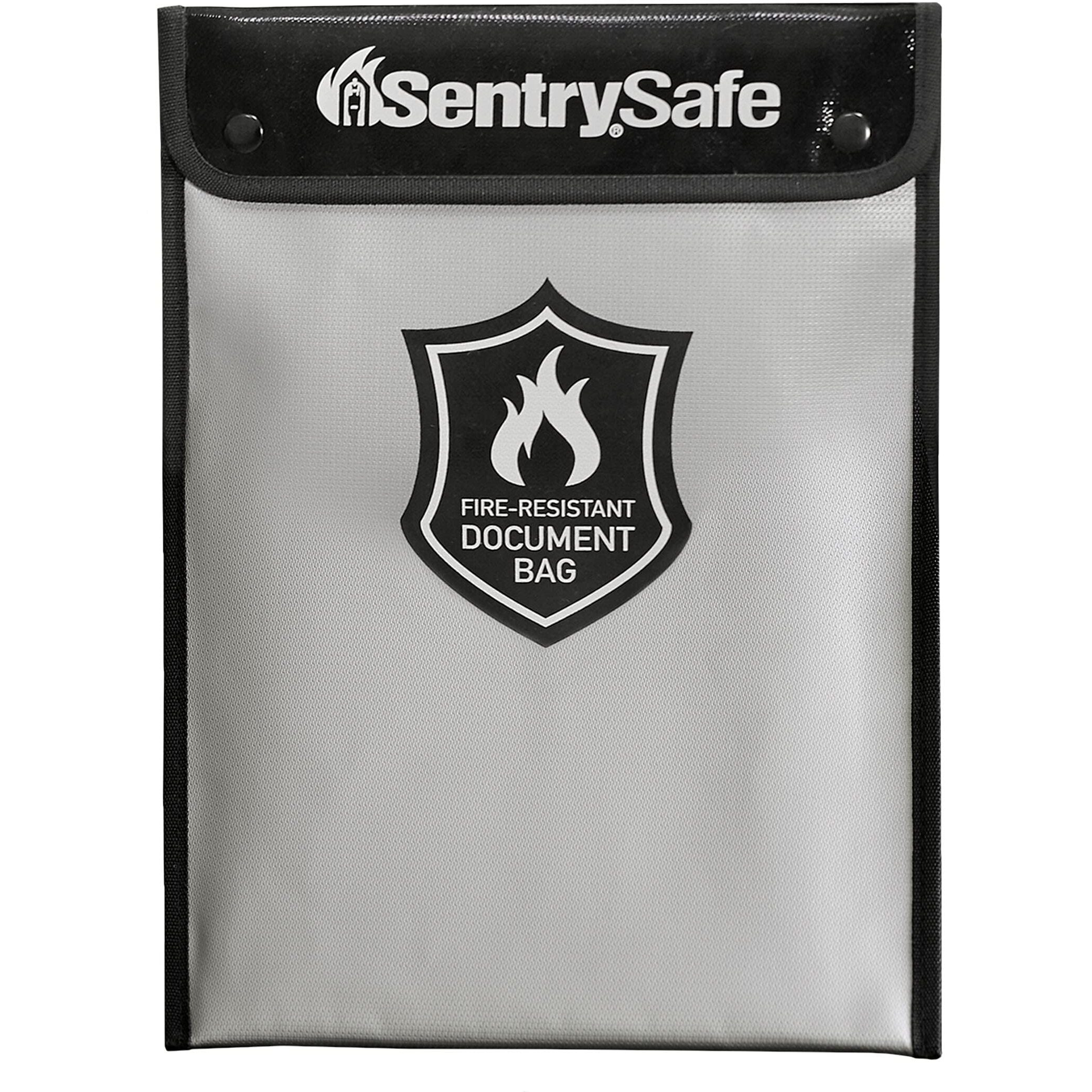 Sentrysafe Fire And Water Resistant Portable Bag With Zipper For Money Or Document Storage  Fbwlz0Ssc