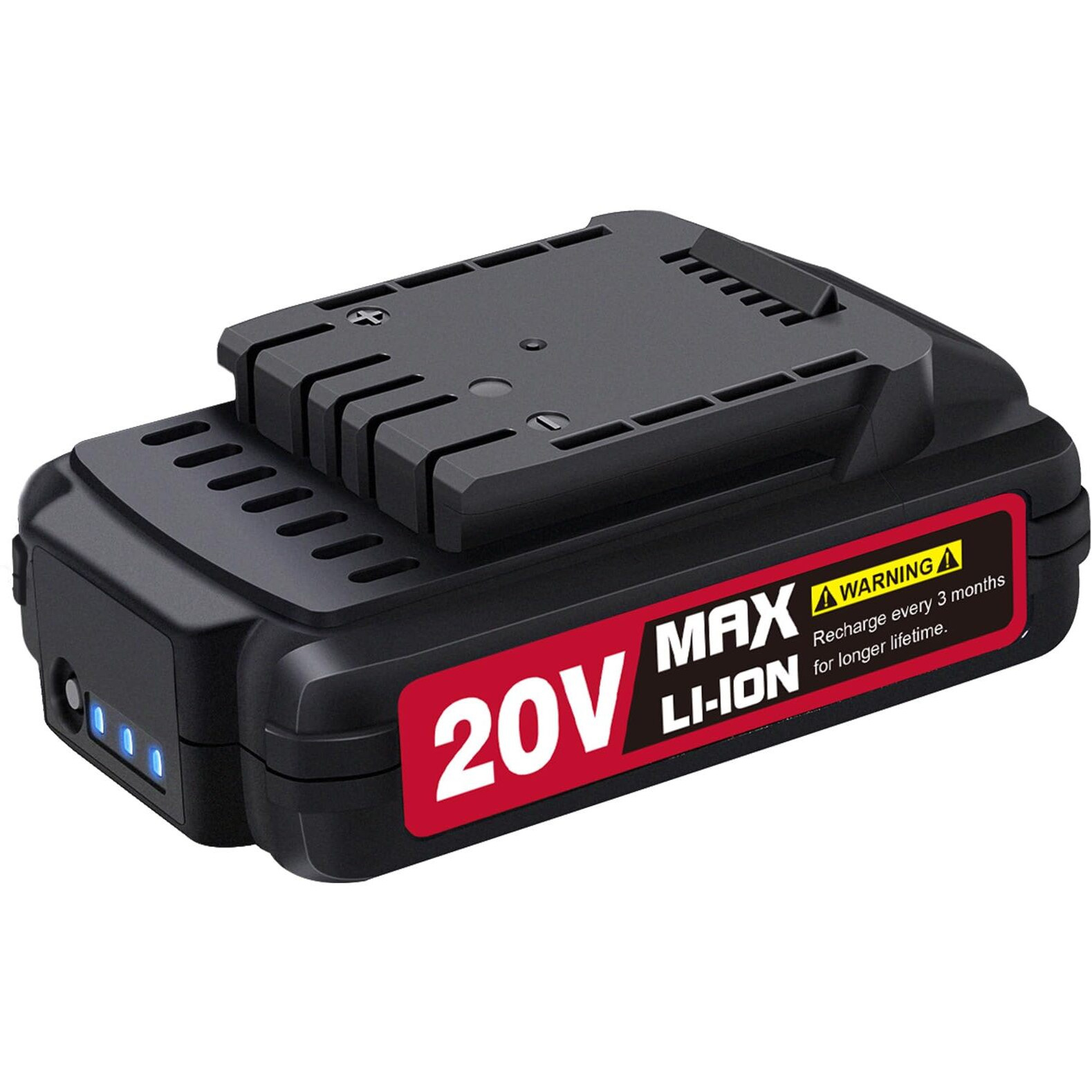 Avid Power 20V Max 1.5 Ah Lithium Ion Rechargeable Battery  Only Fit For Specified 20V Cordless Tools (See Below For Specific Tools Adapted)