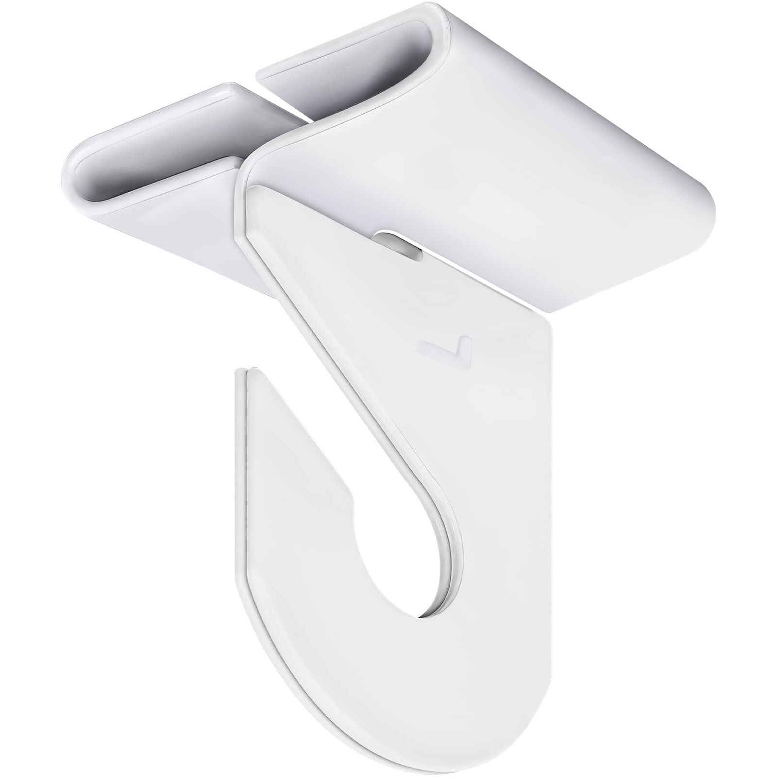 Wakhow 10 Pairs Drop Ceiling Hooks For Hanging  Suspended Track Ceiling Tile Clips  Ceiling Grid Hangers For Decorations From Classroom  Office  Home  Wedding  Hold Up To 20 Lbs  1"" W X 1"" H