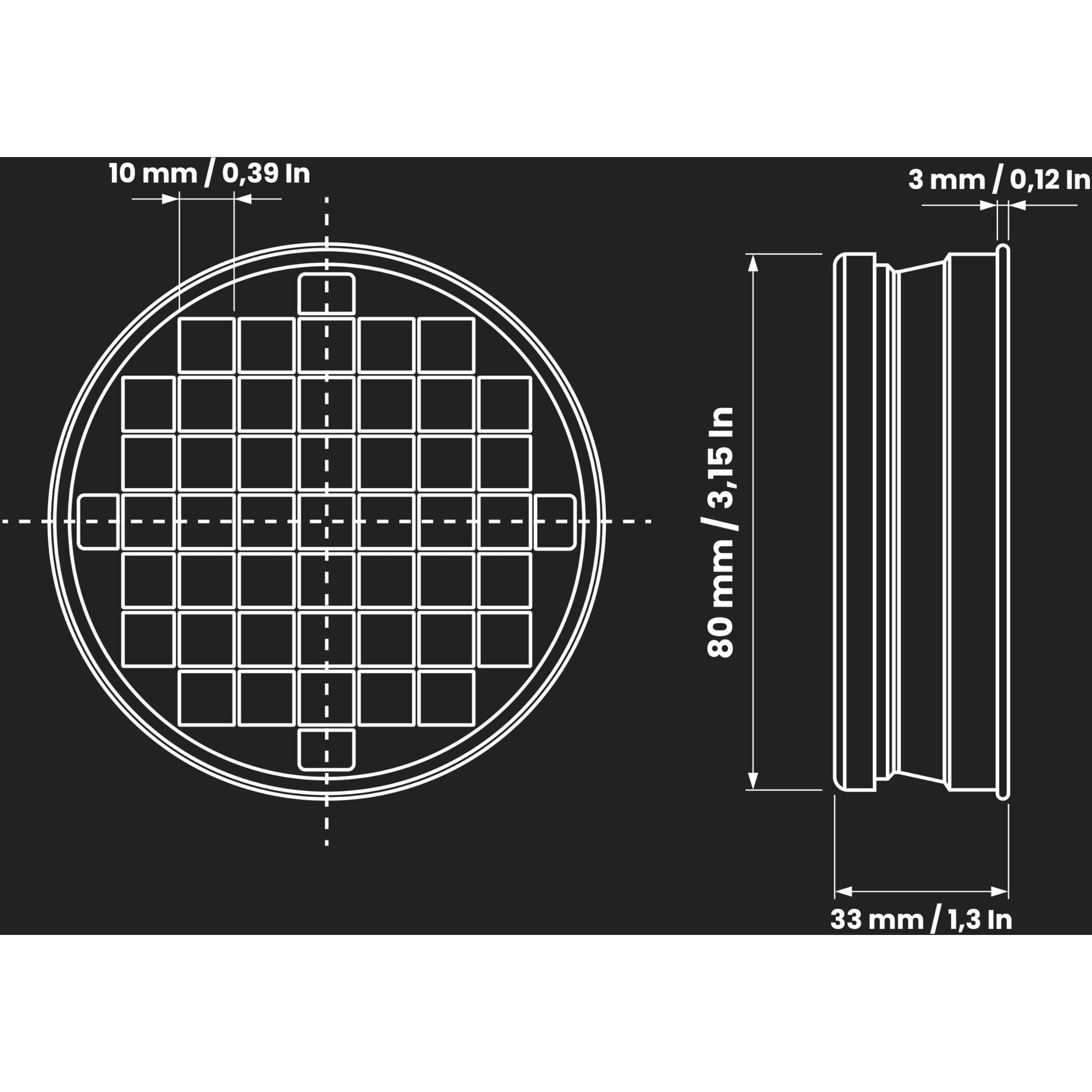 3"" Inch Metal Tee Cap - Round Vent Cover - Galvanized Steel - Indoor And Outdoor Pipe Cover - Dryer Vent Cover - Dryer Duct End Cap - 3In Metal End Cap - Metal Plug 3Inch - Round Metal Duct Cap