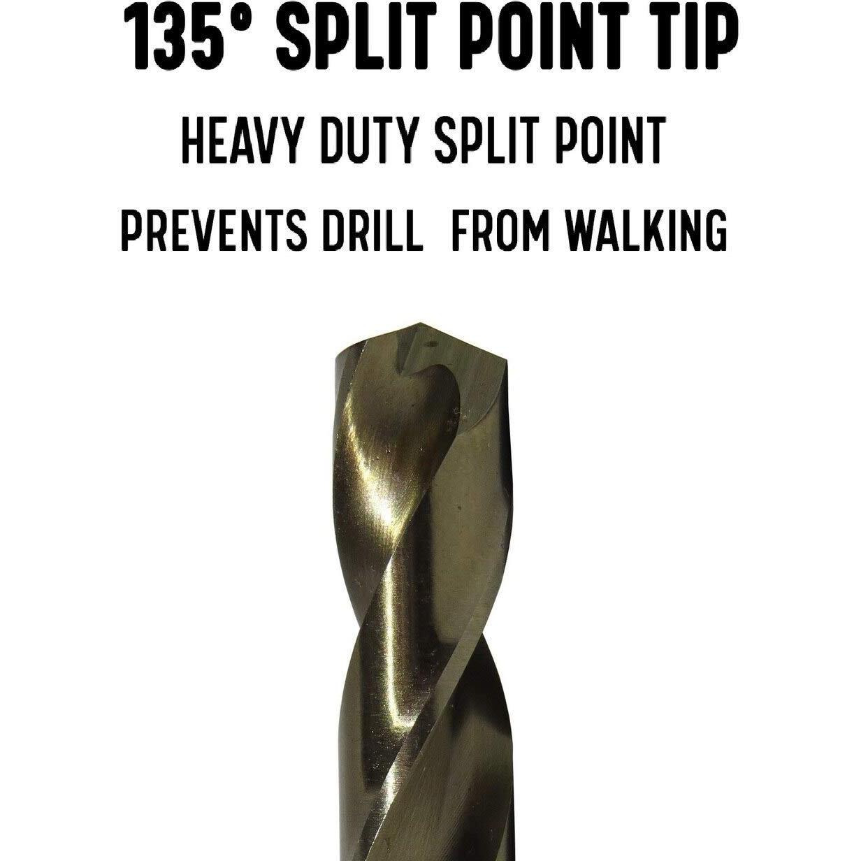 Drill America-Glbcox61/8P12 1/8"" X 6"" Cobalt Aircraft Extension Drill Bit (Pack Of 12)  Glbco Series