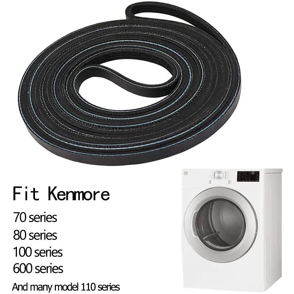 Dryer Drum Belt For Kenmore Dryer 70 Series 80 Series And Model 110 Series  Dryer Drum Belt Replacement Parts For Kenmore.