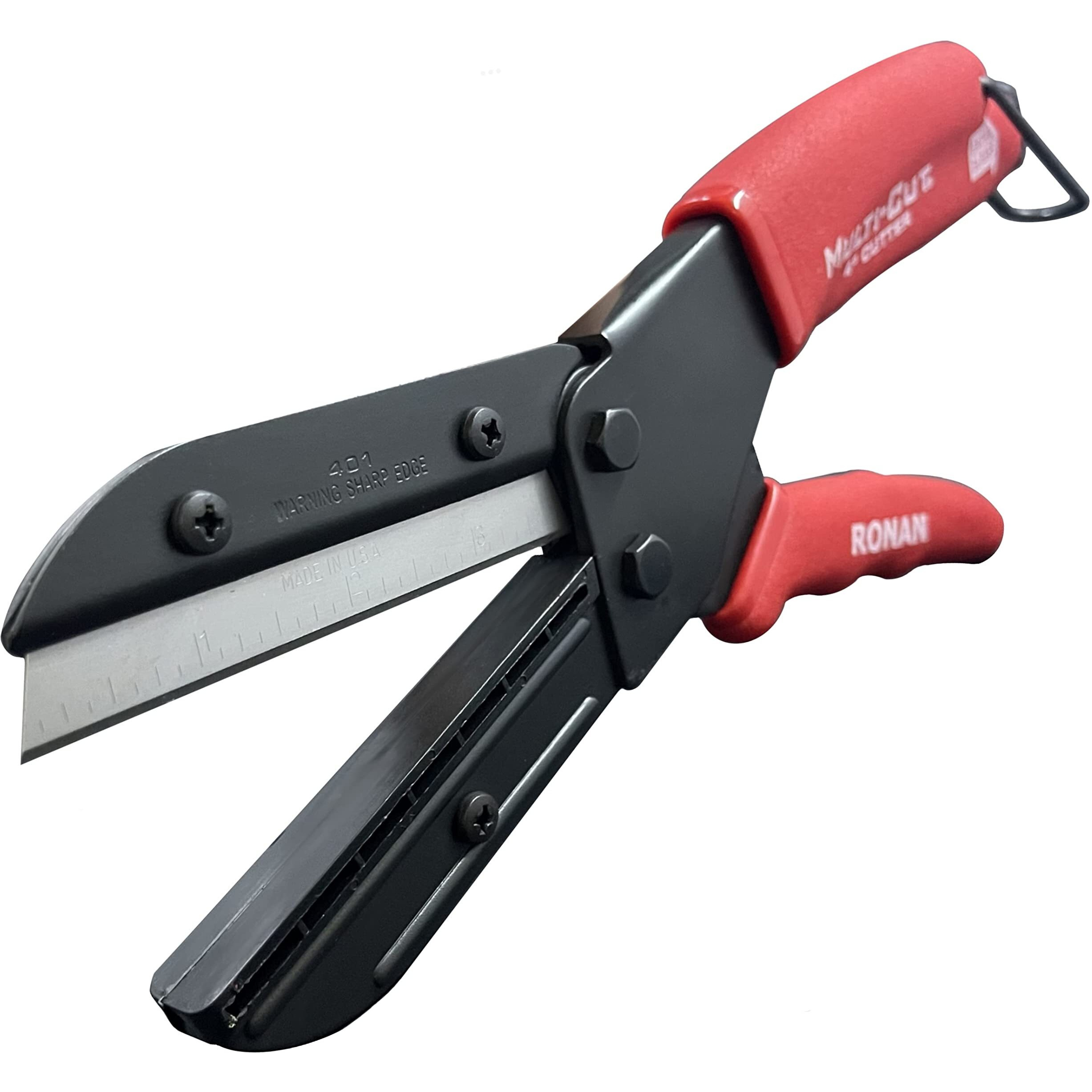 Ronan Multi-Cut 401 Cutting Tool - Wood  Box  Branch  Plant  Plastic  Rope  Leather  Linoleum  Rubber Cutter  Diy Utility All Purpose Multi-Cutting Device