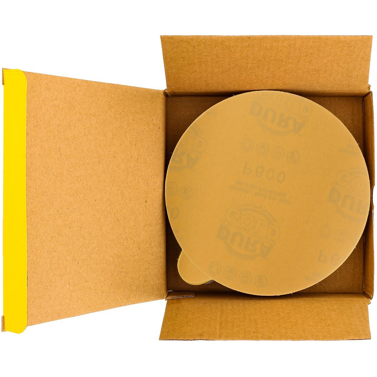 Dura-Gold Premium 6 Inch Psa Sanding Discs  600 Grit  50-Pack  Automotive Sandpaper Discs  Extra-Fine Cut Sandpaper  Automotive  Wood  Metal