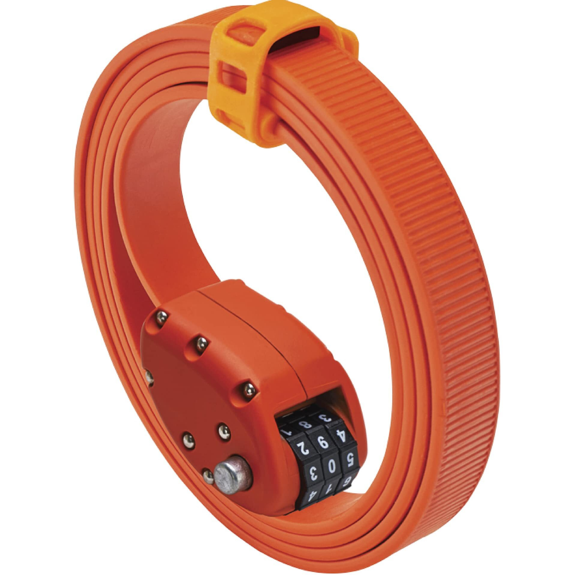 Ottolock Combination Cable Bike Lock | Lightweight & Compact | Theft Deterrent For Quick Stops | Cycling  E-Mobility  & Outdoor Gear (Otto Orange  60 Inch)