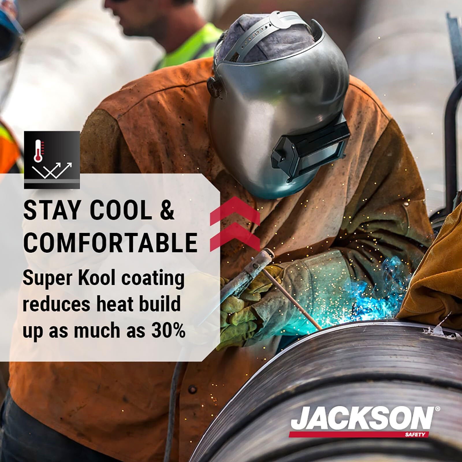 Jackson Safety Pl 280 Pipeline Welding Hood - Flip Front Welding Helmet - Shade 10  Ansi Z87.1 (Multiple Headgear Styles And Colors)