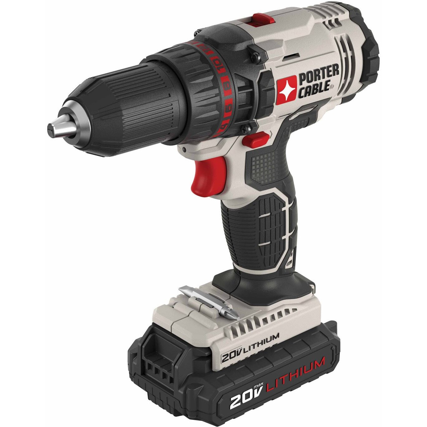 Porter-Cable 20V Max* Cordless Drill/Driver  1/2-Inch  Tool Only (Pcc601Lb)