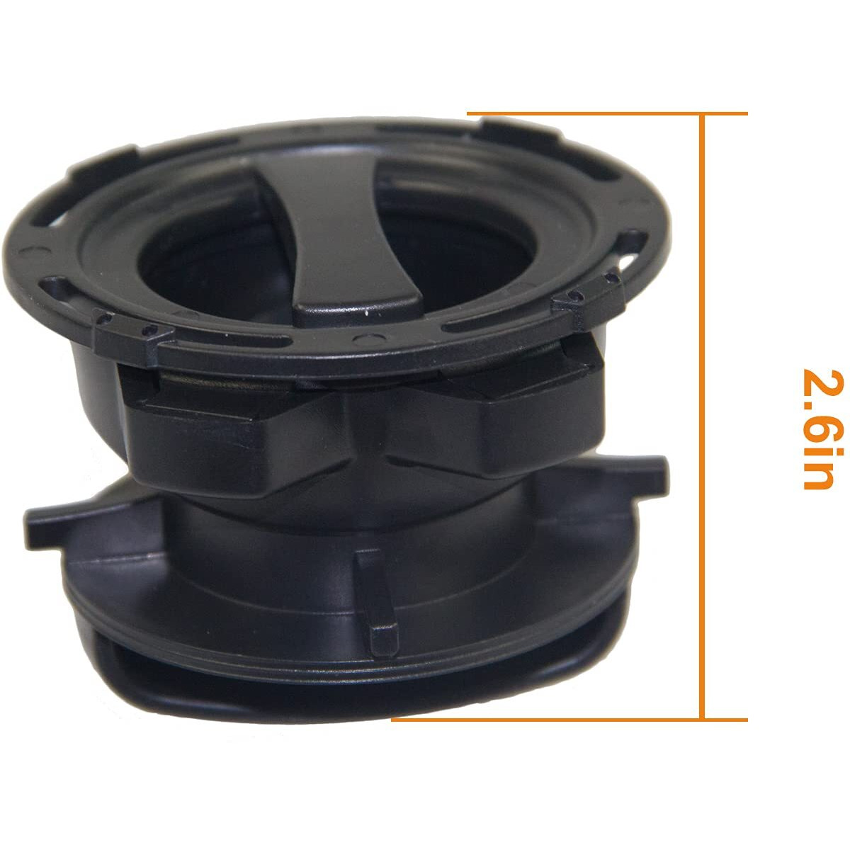 75257 Magnetic Stopper For Insinkerator Insinkerator Garbage Disposal 75052  74094  74052  74275  (And Natural Loofah)- Black