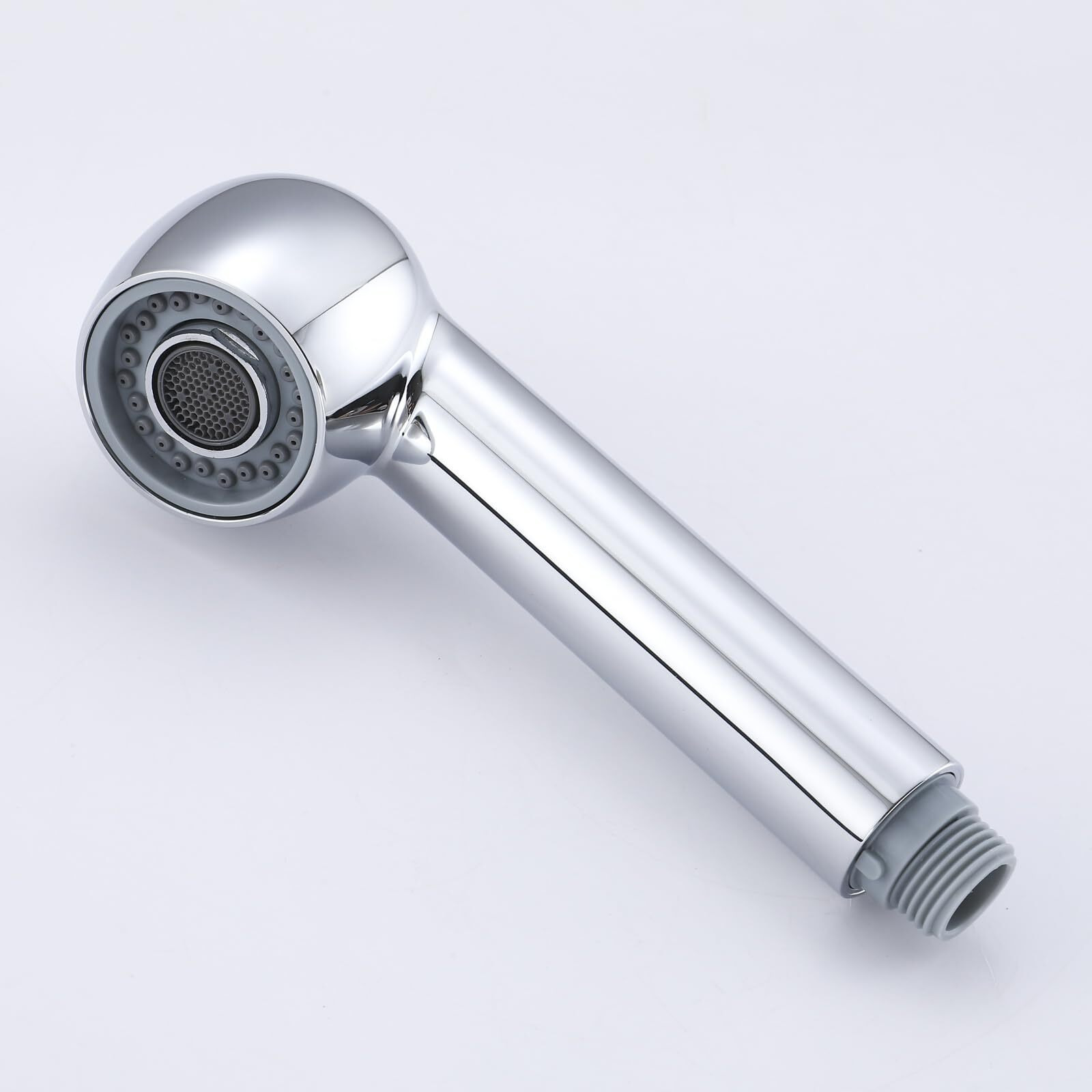 Kitchen Sink Pull Down Faucet Head Replacement 2-Functions Pull Out Sprayer Head Chrome  (Plating)