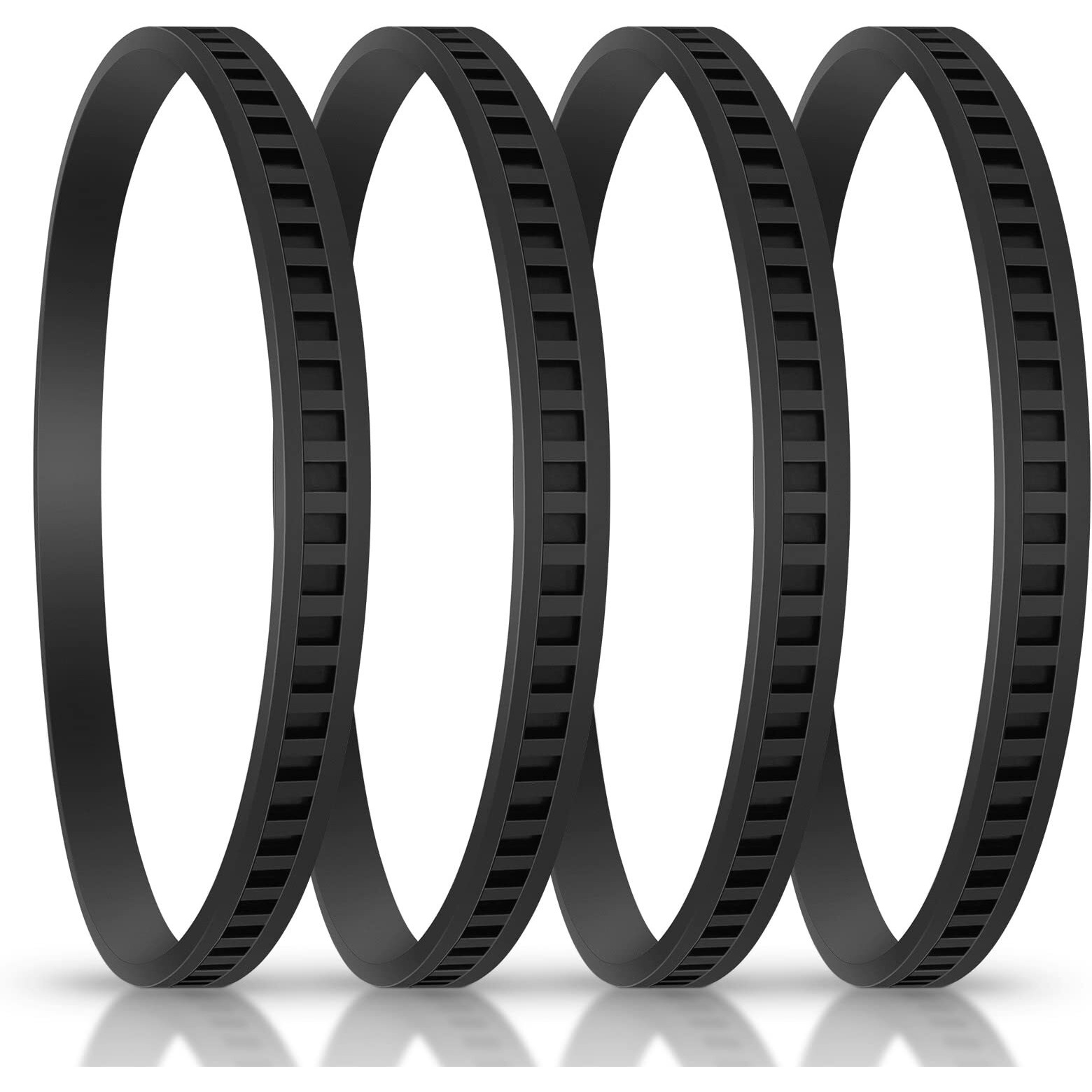 4 Pack 45-69-0010 Blade Pulley Tires Replacement For Deep Cut Band Saw Parts 6230 6232-6 6225 Ao2807 6238N 6238-20 2729-20 Portaband Band Saw Rubber Belt