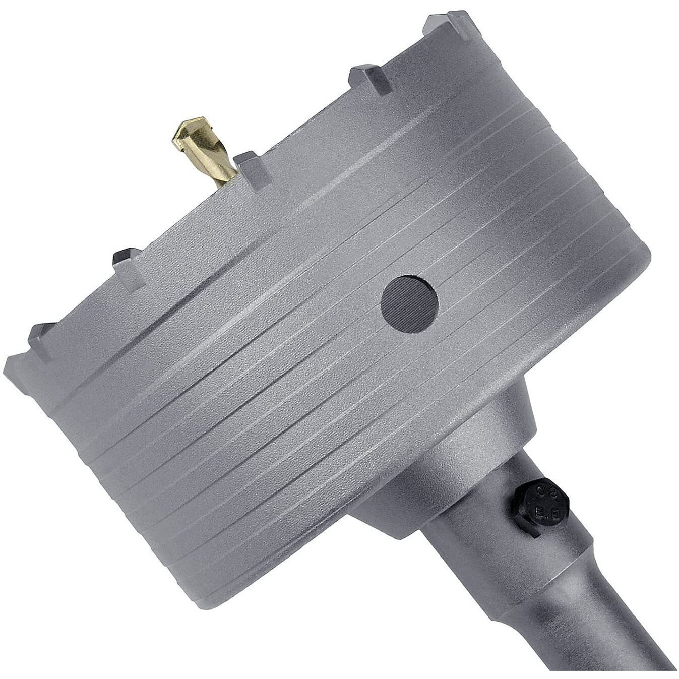 Guicgoc 110Mm (4-1/3 Inch) Concrete Hole Saw With 220Mm Sds Plus Connecting Rod  Tungsten Carbide Teeth (7.7Mm X 4Mm) Cement Hole Saw For Concrete Cement Brick Wall Stone 110Mm (4-1/3 Inch)