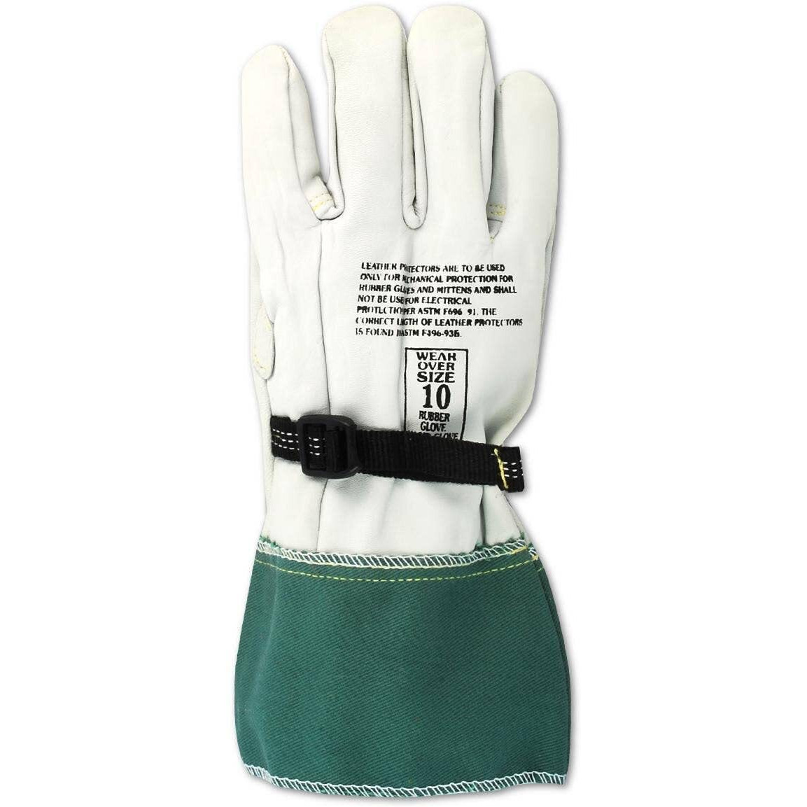 Magid Powermaster Low Voltage Leather Linesman Work Gloves  1 Pairs  Size 10/Xl (12604)