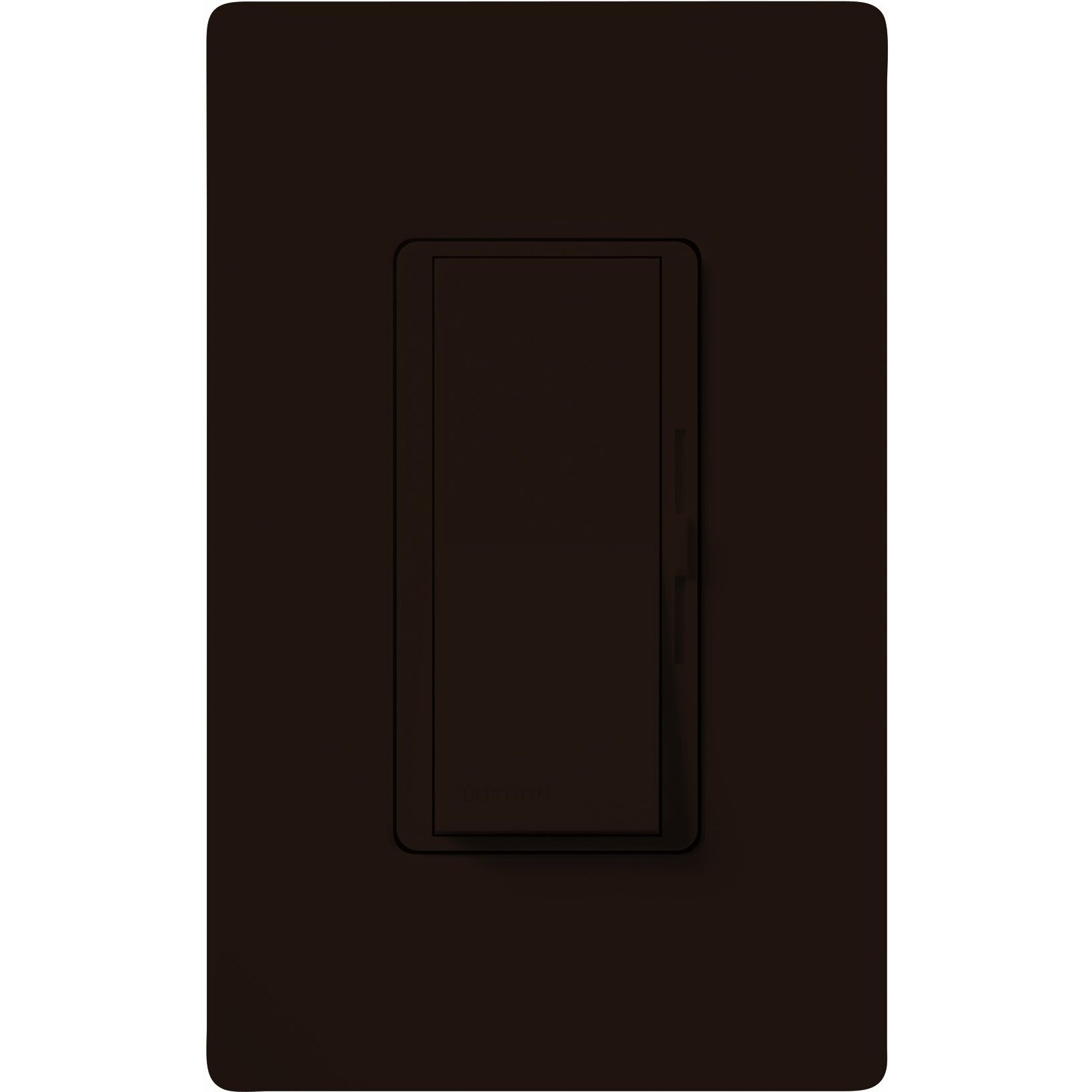 Lutron Dvstv-Br Diva 8 Amp 3-Way/Single-Pole 0-10V Dimmer  No Neutral Required  Brown