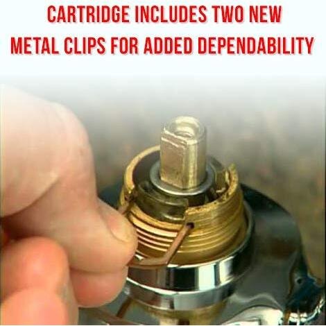 Wp Repair Kit For Moen 1225 / 1225B Stem Cartridge With Retainer Clip