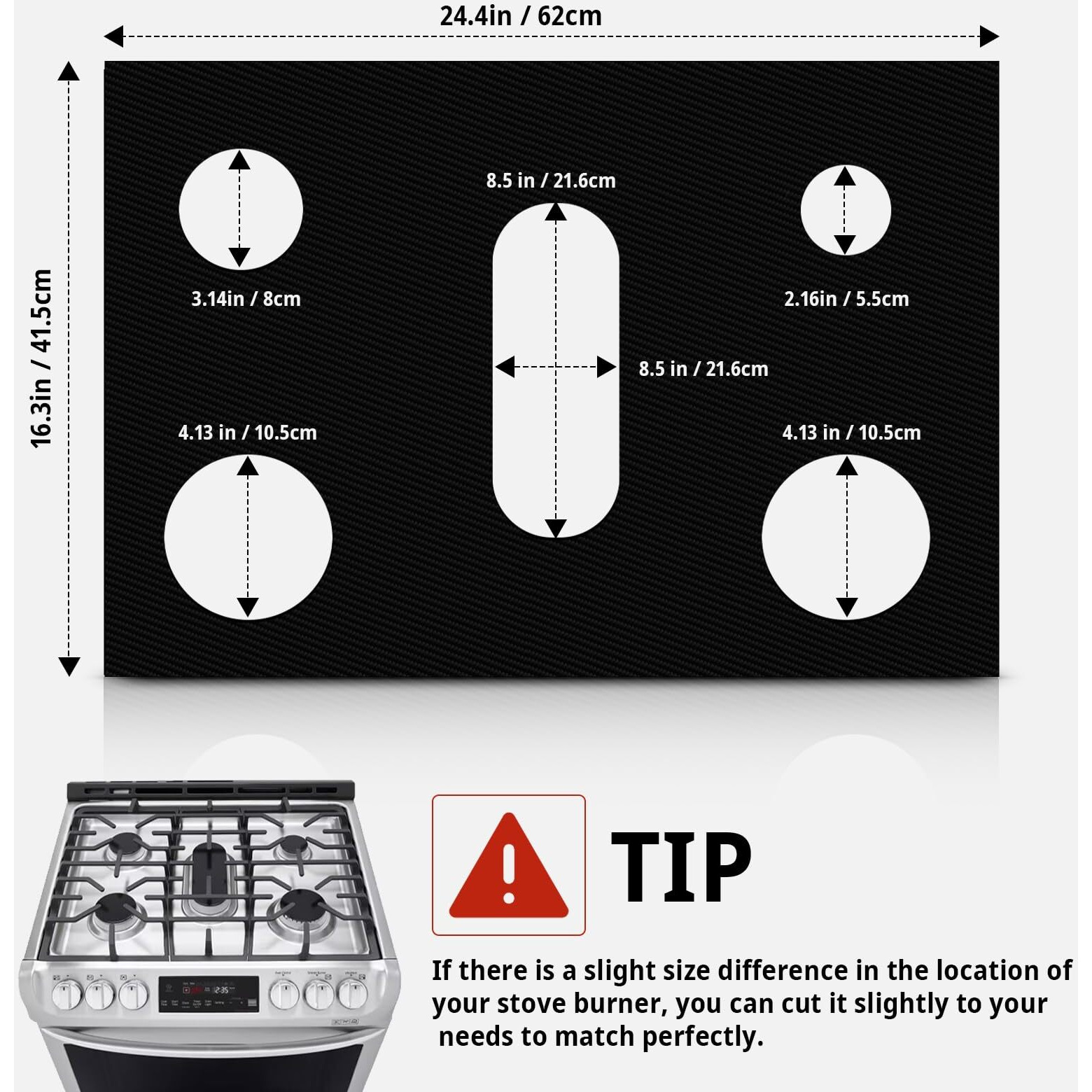 2 Pack Stove Covers  Gas Range Protectors For Samsung Gas Range Stove Cover Reusable Stove Top Covers For Samsung Gas Burners  Oven Liners Mat Gas Range Protectors Covers Non-Stick Washable