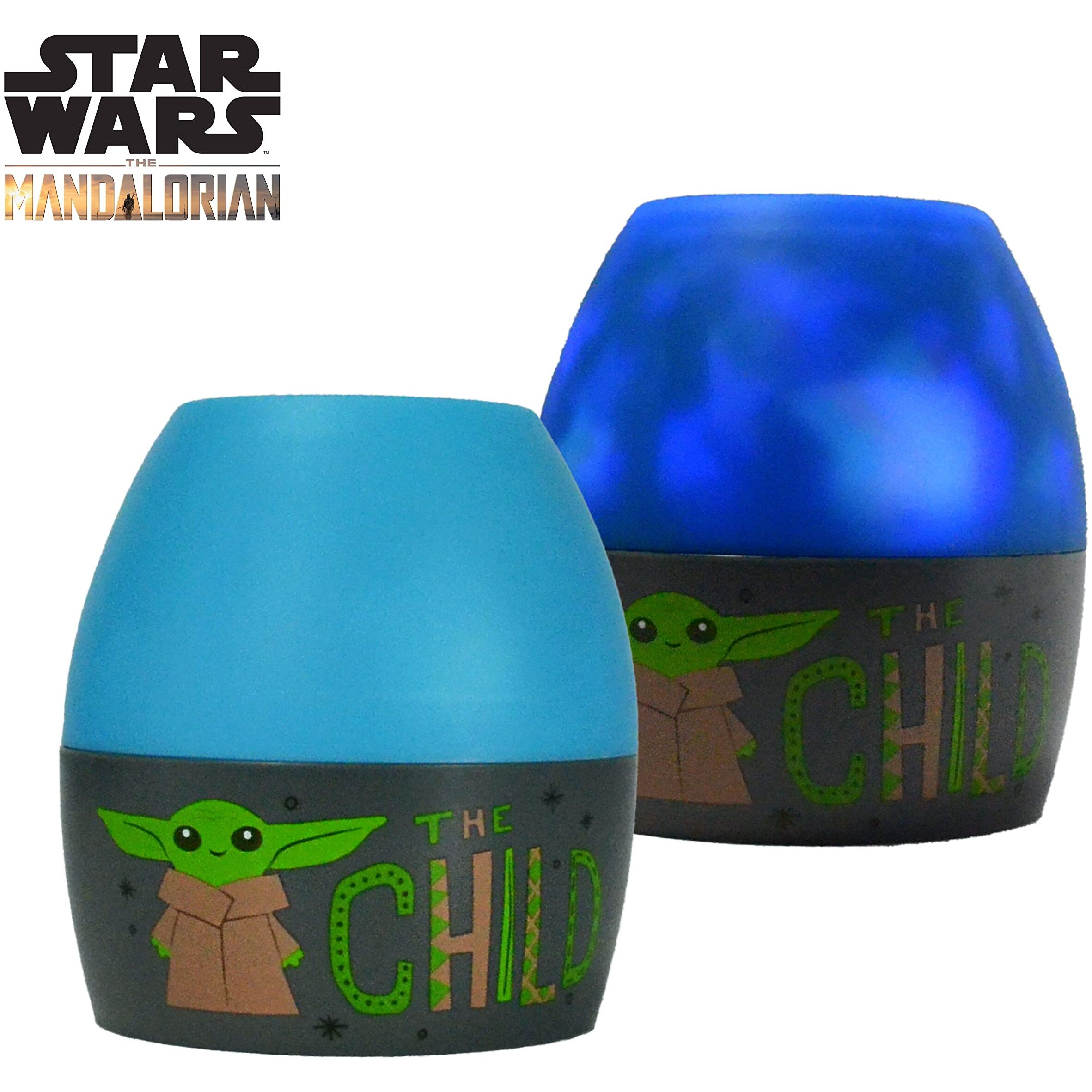 Idea Nuova Star Wars The Mandalorian Featuring Grogu Scene Projection Kids Lamp And Nightlight