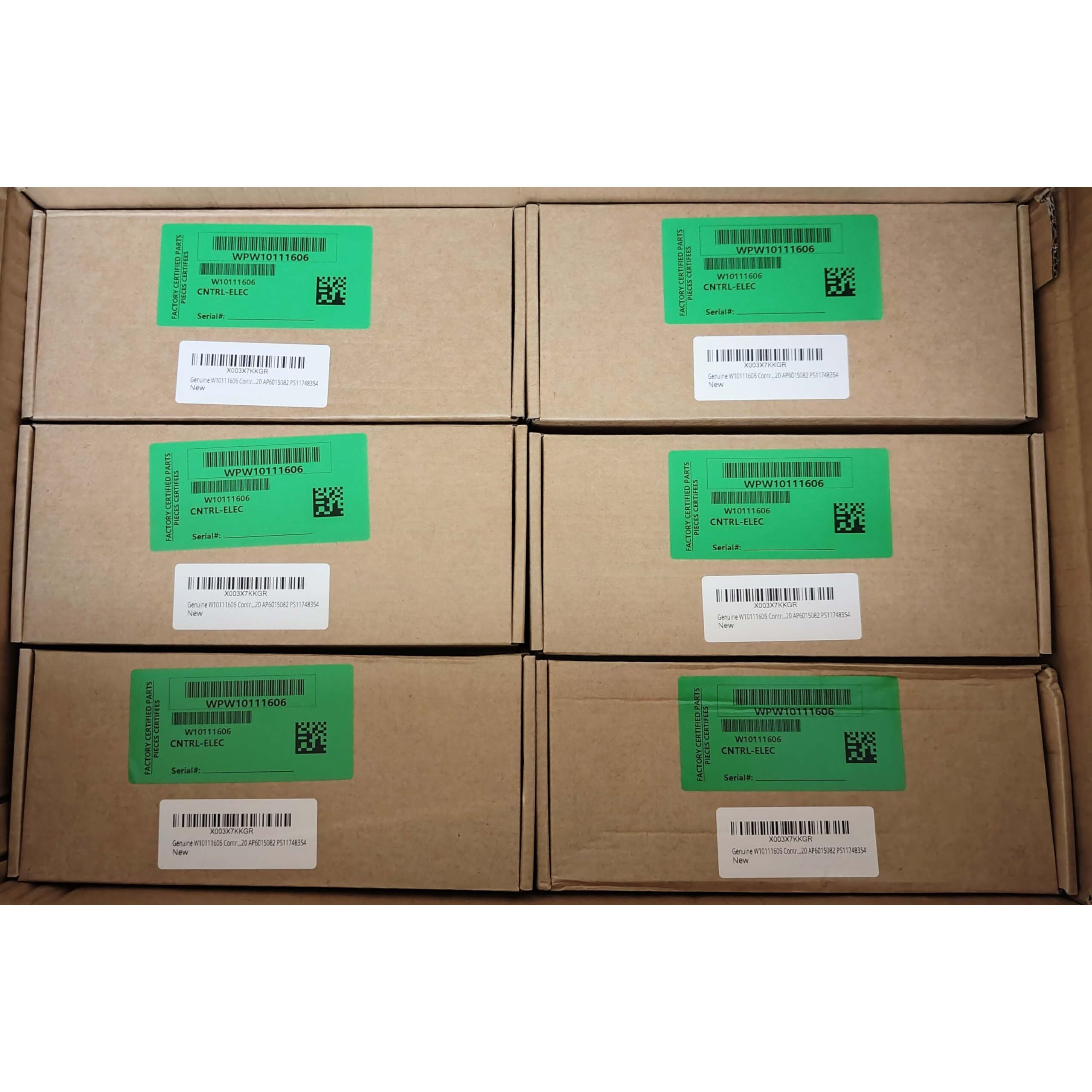 Genuine Wpw10111606 W Protective Casing Factory Upgraded Control Board W10111606 For Kenmore Maytag Whirlpool Dryers Ap6015082 3978981 3978994 Ps11748354 W10050520 -Warning