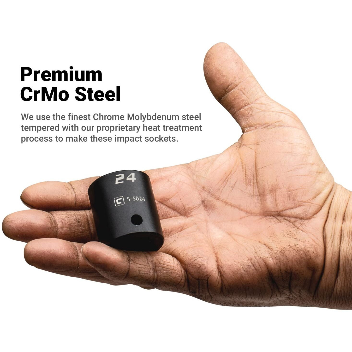 Capri Tools 1/2 In. Drive Shallow And Deep Impact Socket Set  Metric  10 To 27 Mm  36-Piece