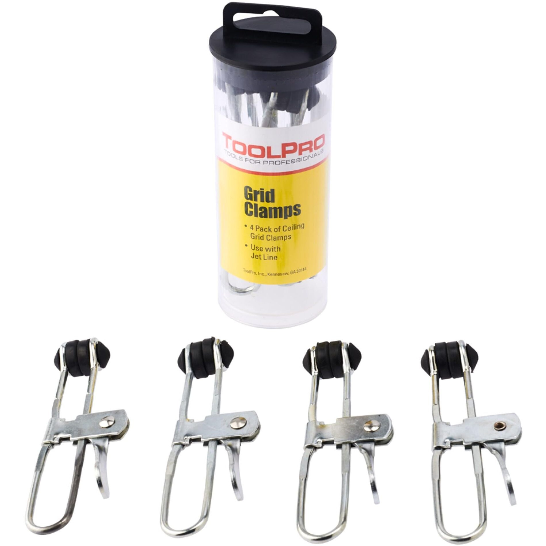 Toolpro Lever Action Grid Clamps - 4 Pack