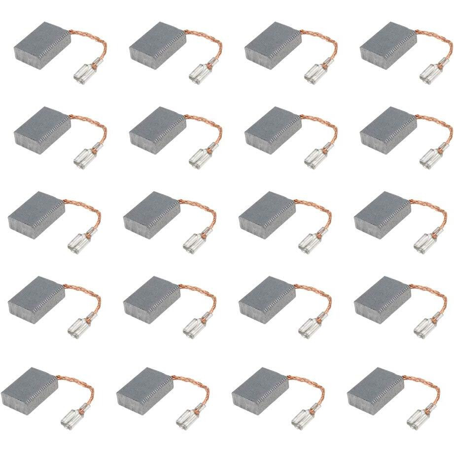Rannb Carbon Motor Brushes Power Electric Tool Replacement 15Mm X 10Mm X 5Mm- 20Pcs