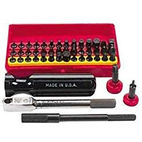 Wadsworth Ratchet Set Mini Super Deluxe 52 Pc W/4 Tools