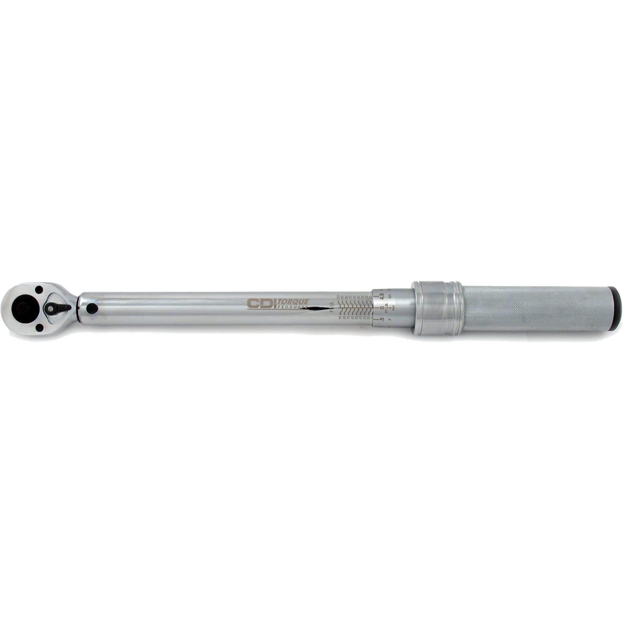 Cdi 3/8 Inch Drive Adjustable Click Torque Wrench  Range 30-250 In Lbs / 4-27.7 Nm (2502Mrmh)