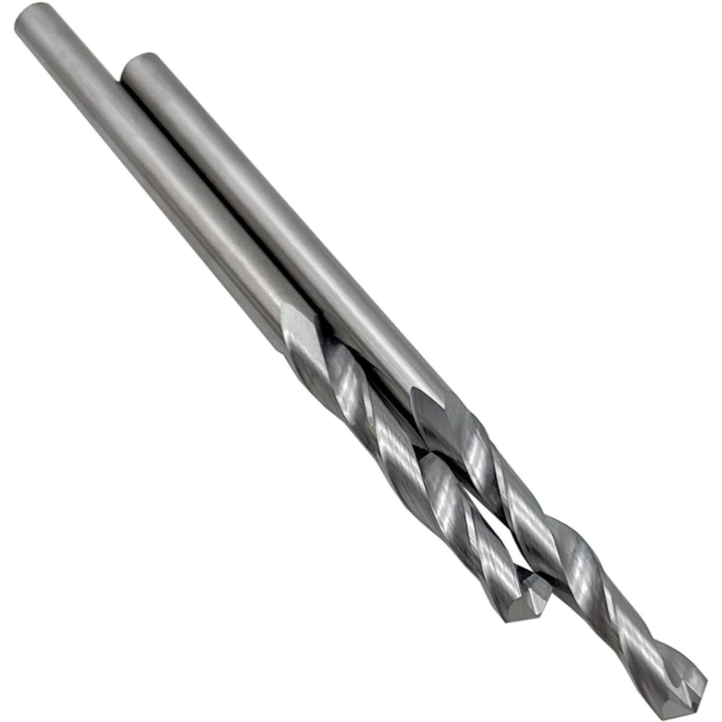1/16"" Solid Carbide Jobber Drill Bits With Straight Shank And 118 Point Angle  Made From Tungsten Carbide Material 2-Piece