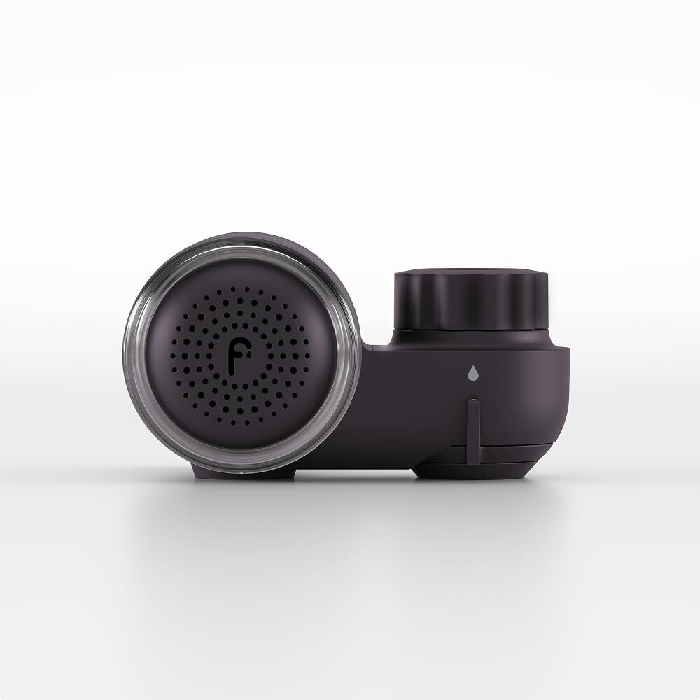 Filterbaby Skincare Filter 2.0  Bathroom Sink Filter Water Faucet For Skin Care  Clinically Tested Starter Kit  Filter W/10 Faucets Adaptors  Sink Water Filter For Skin Protection (Black)