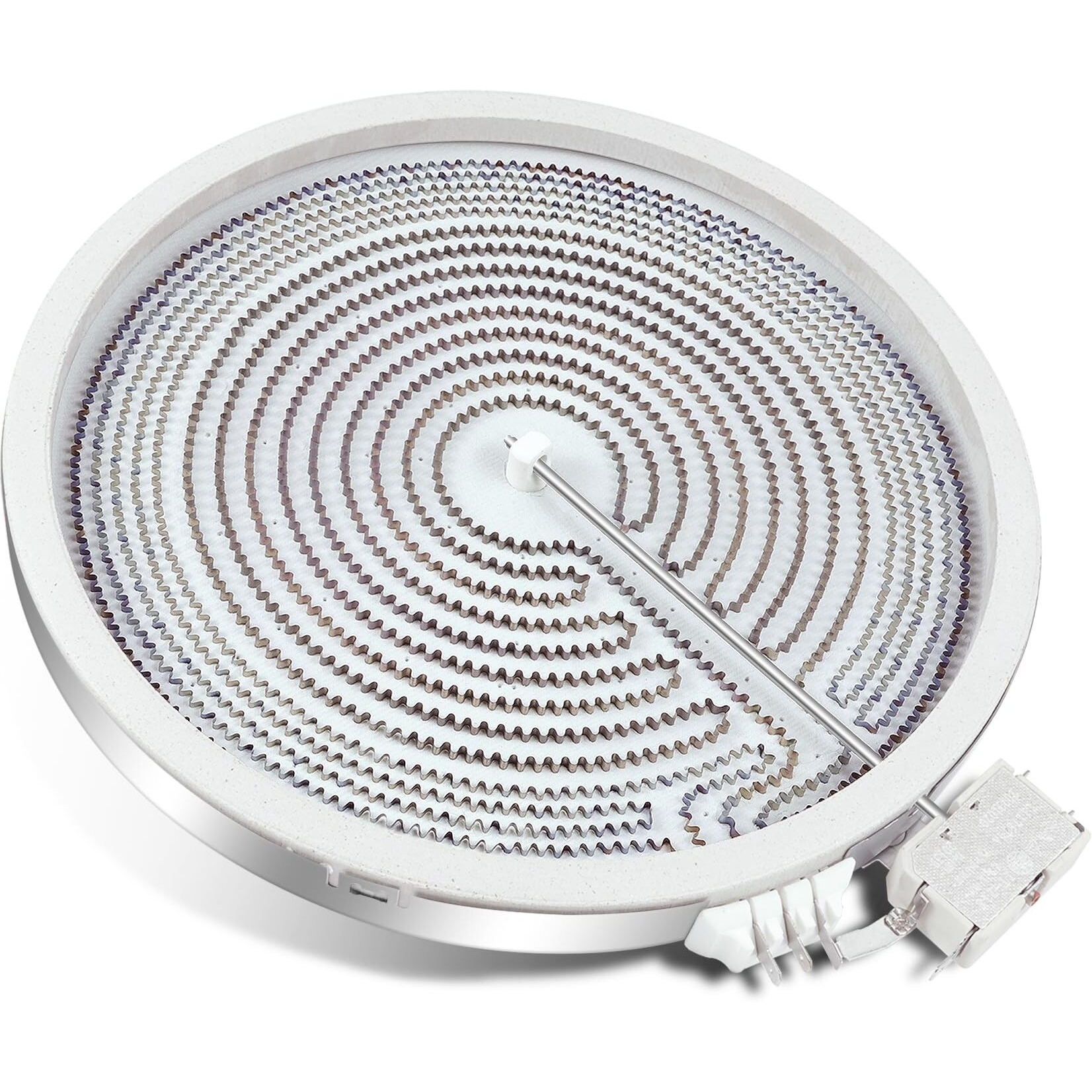 Upgraded Wb30T10130 12"" Dual Haliant Surface Element Replacement For Ge Stove  Ap4344395 12""/9"" Dual Radiant Surface Element  Ps2321564 12 Inch Burner Replace Ah2321564  1474216