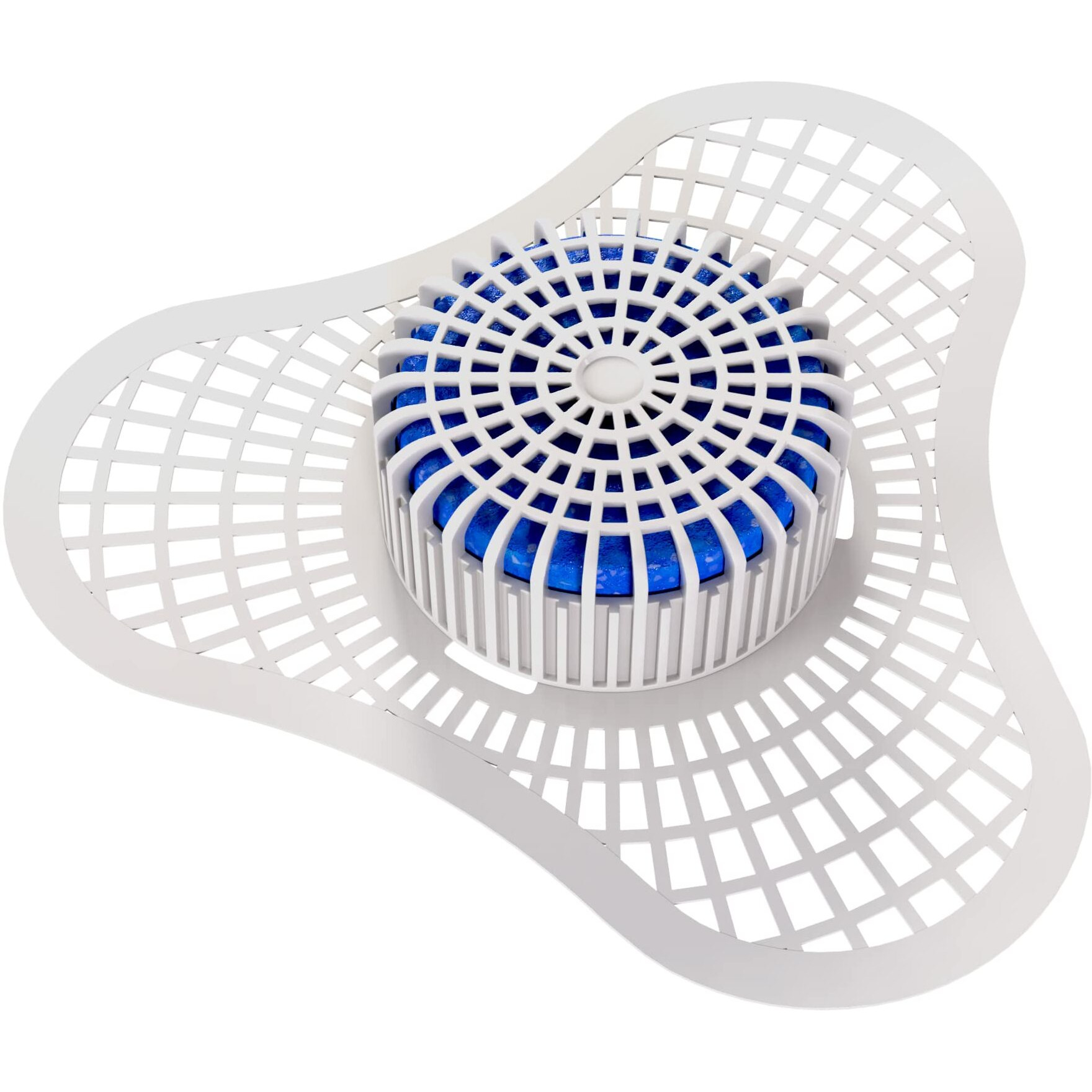 Urinal Screen Deodorizer (12 Pack) With Urinal Cakes Ocean Breeze Scent  Anti-Splash Urinal Deodorizer