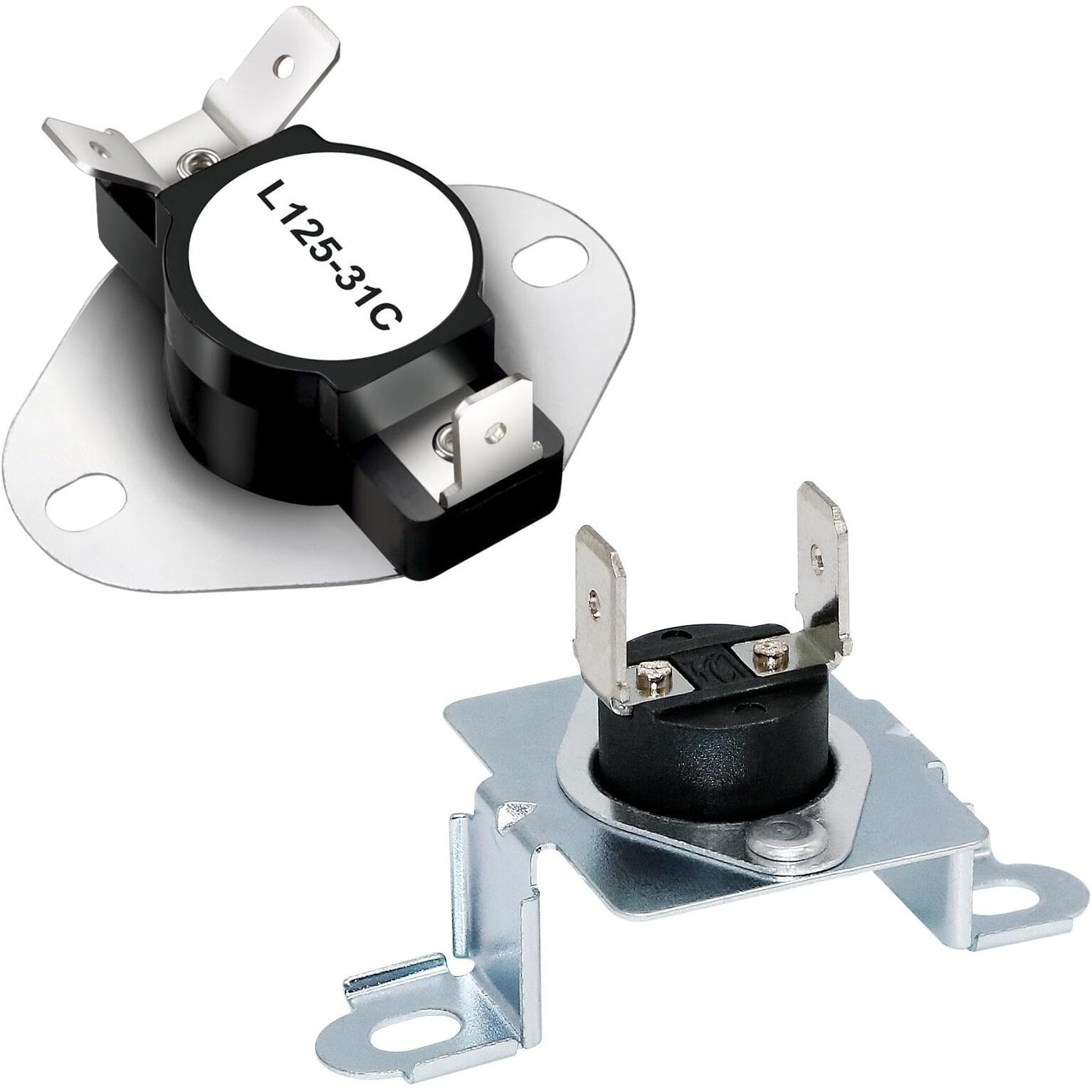 Dryer Thermal Fuse 6931El3003D 6931El3001F Dryer Thermostat Kit By Puxyblue - Replaces Ap5072172 Dle5955W L125-31C - Compatible With Kenmore Lg Dryers Dle2050W  Dle2301R  Etc.