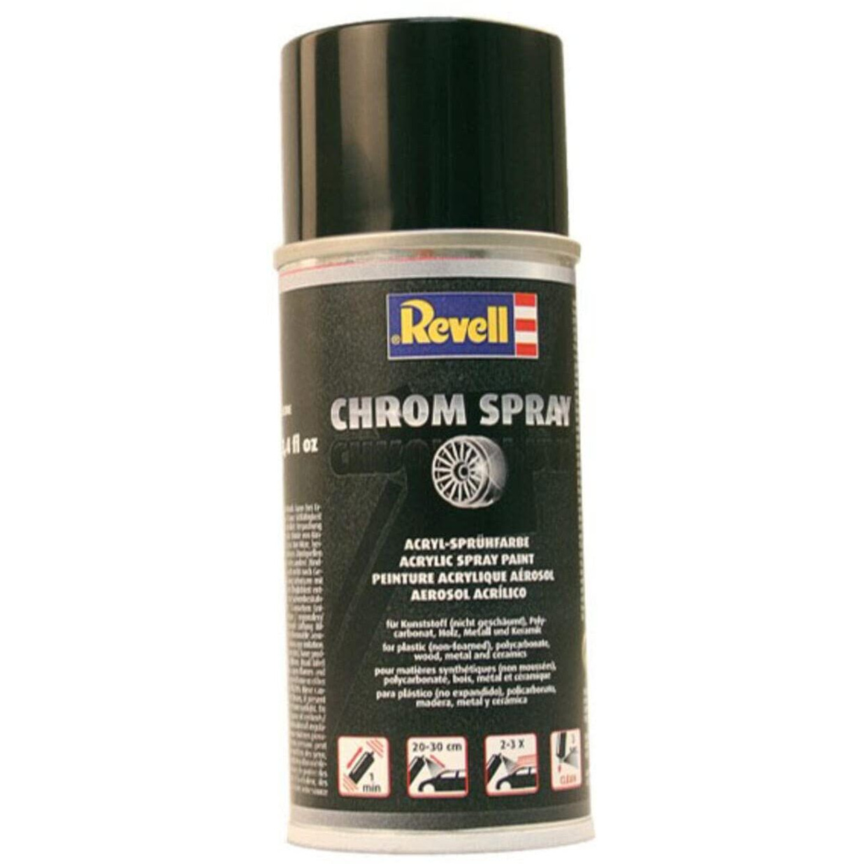 Revell 39628 Chrome Spray Paint 150Ml