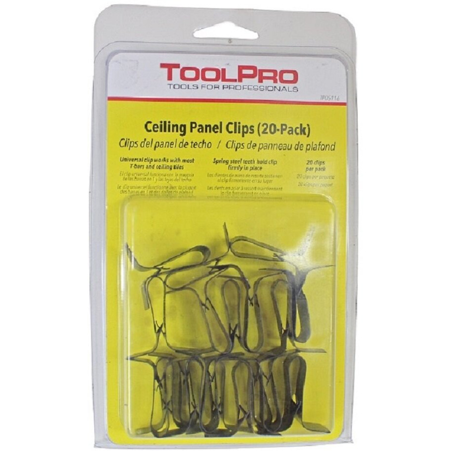 Toolpro Ceilng Panel Hold-Down Clips (500)