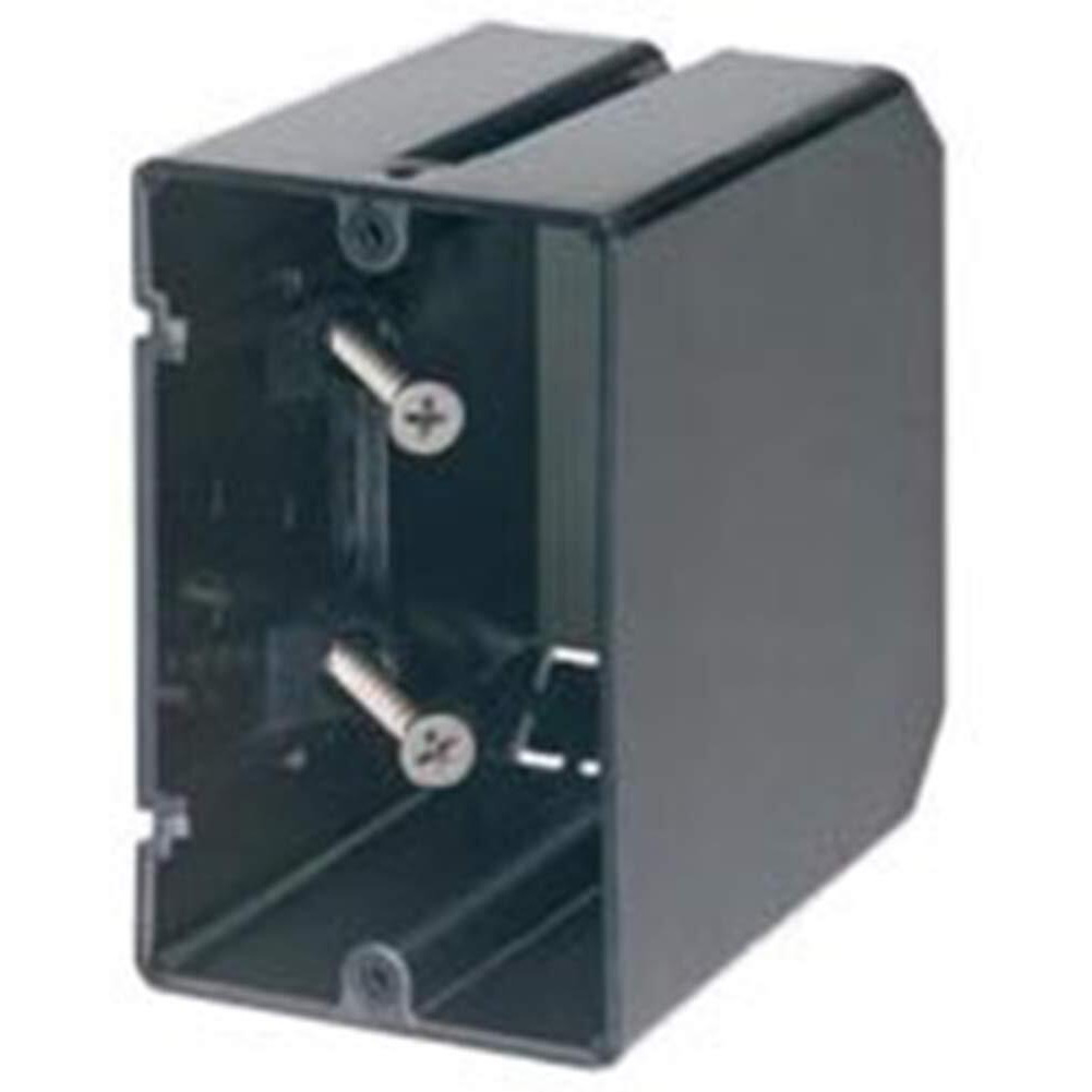 Arlington One Box F101 Non-Metallic Outlet Box  22.5 Cu-In  1 Gang