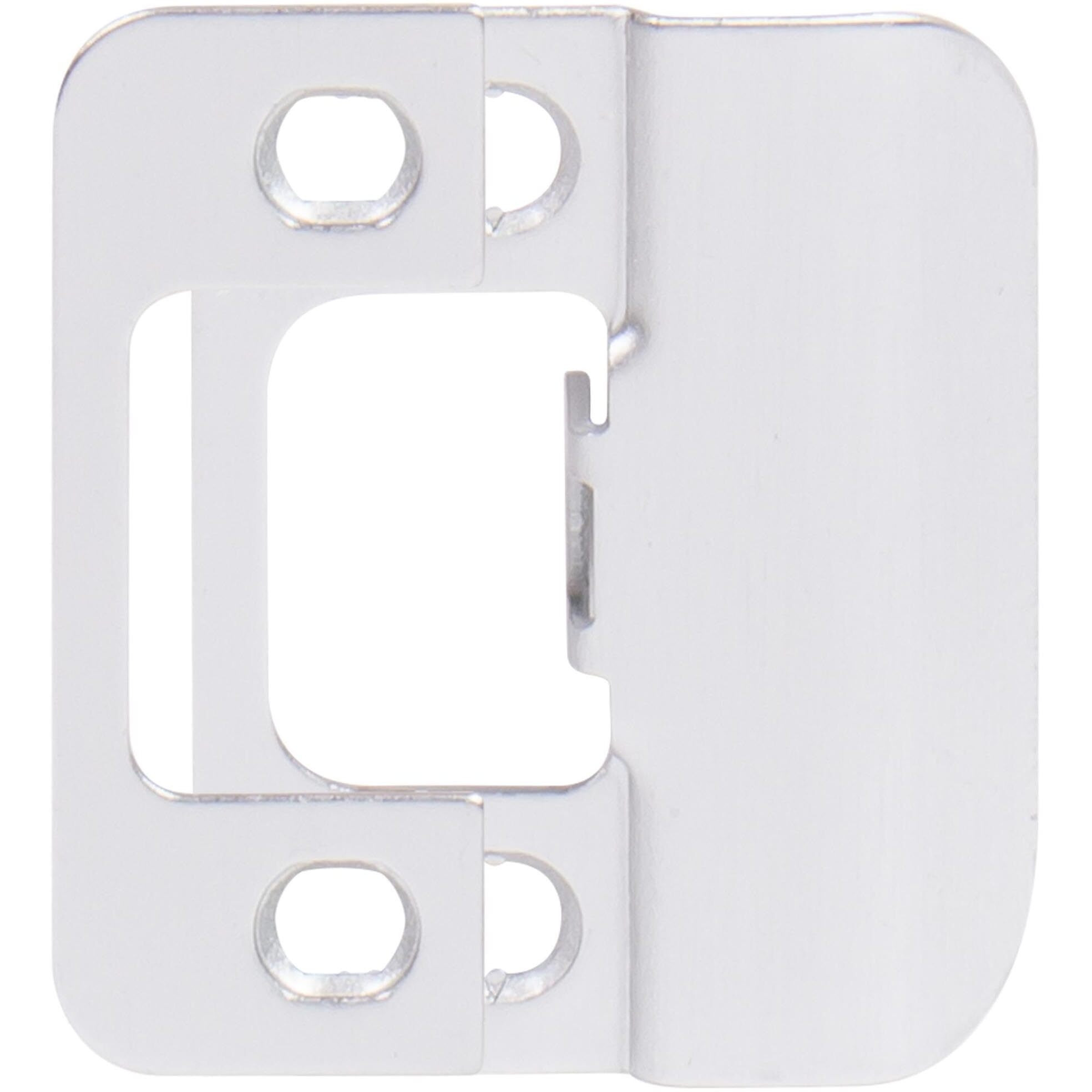 Stone Harbor Hardware Adjustable Strike Plate  Satin Chrome