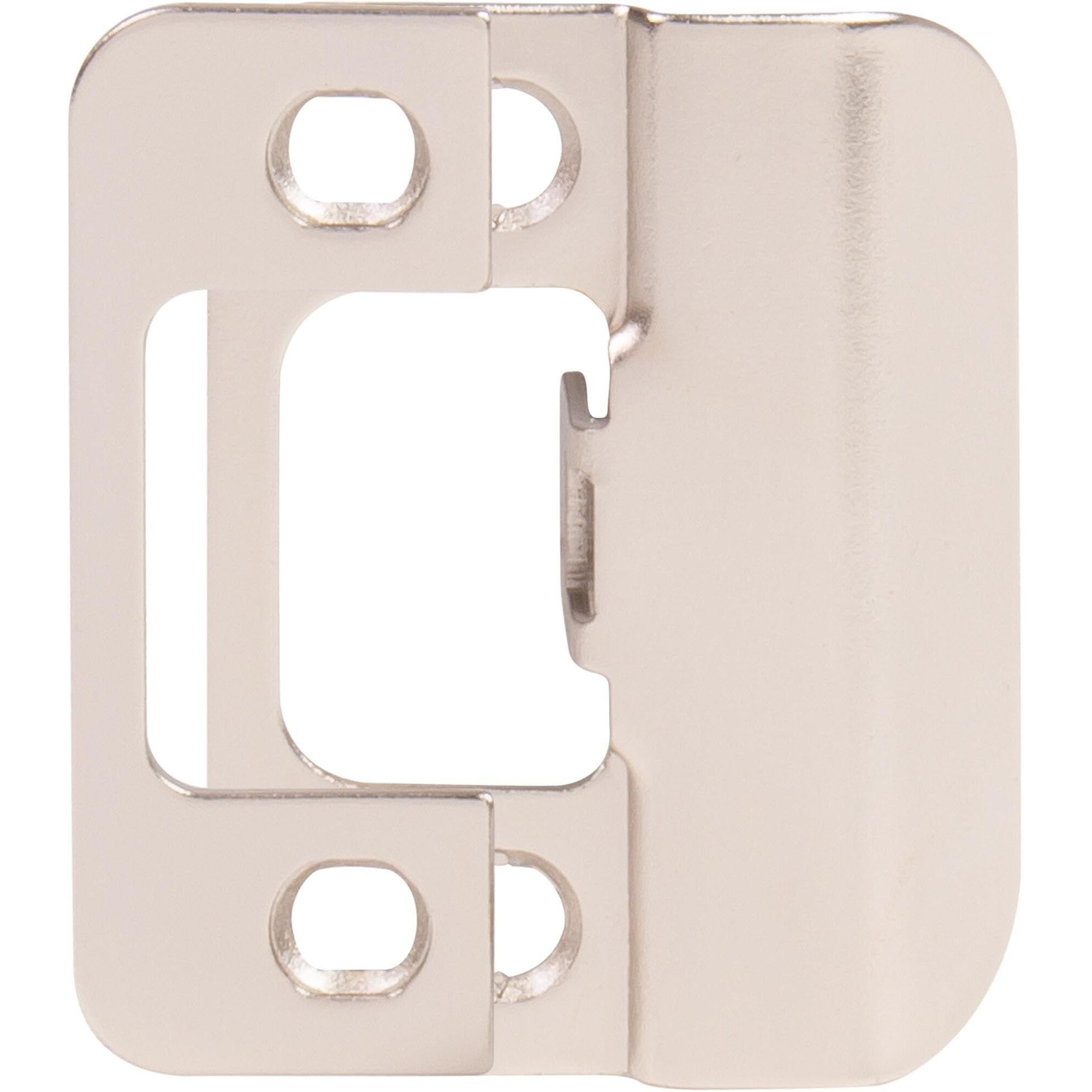 Stone Harbor Hardware Adjustable Strike Plate  Satin Nickel