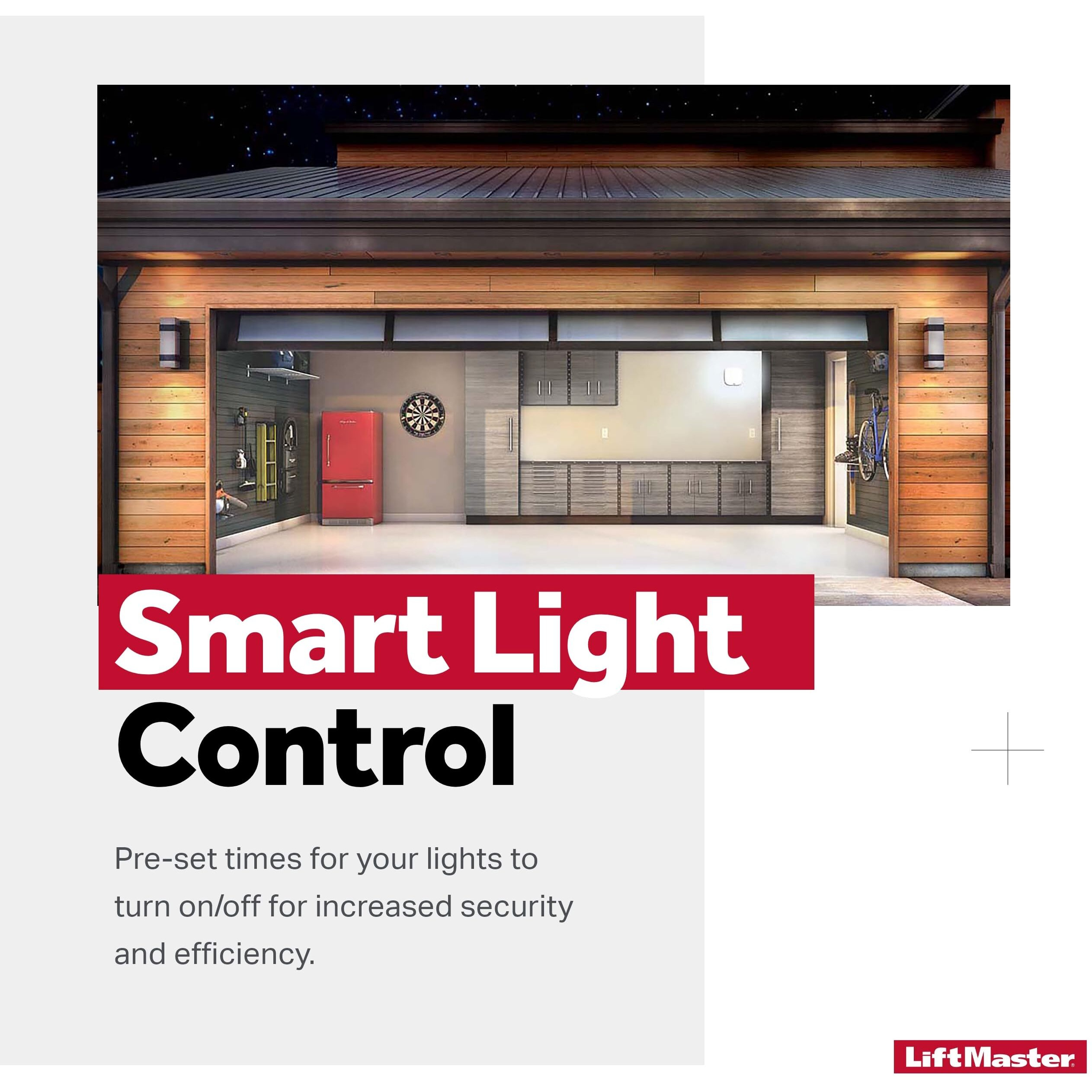 Liftmaster 837Lm Myq Smart Led Garage Light For Garage Units 2015 To Present - Replaces Liftmaster 827Lm