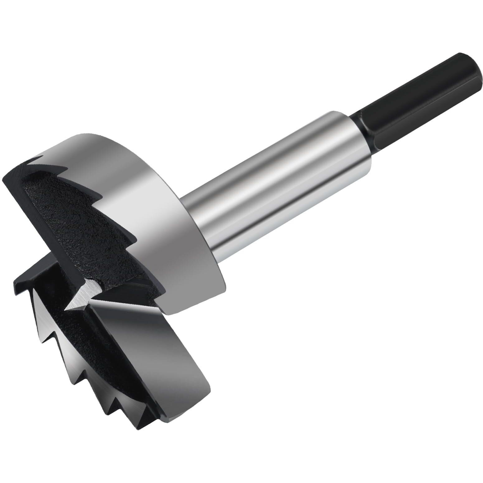 Nibblax 2 Inch Forstner Drill Bit For Woodworking  2"" Forstner Bit Wood Drill Bits For Holes  Hinge Cutter For Hard Wood  Plastic  Plywood Hex Shank