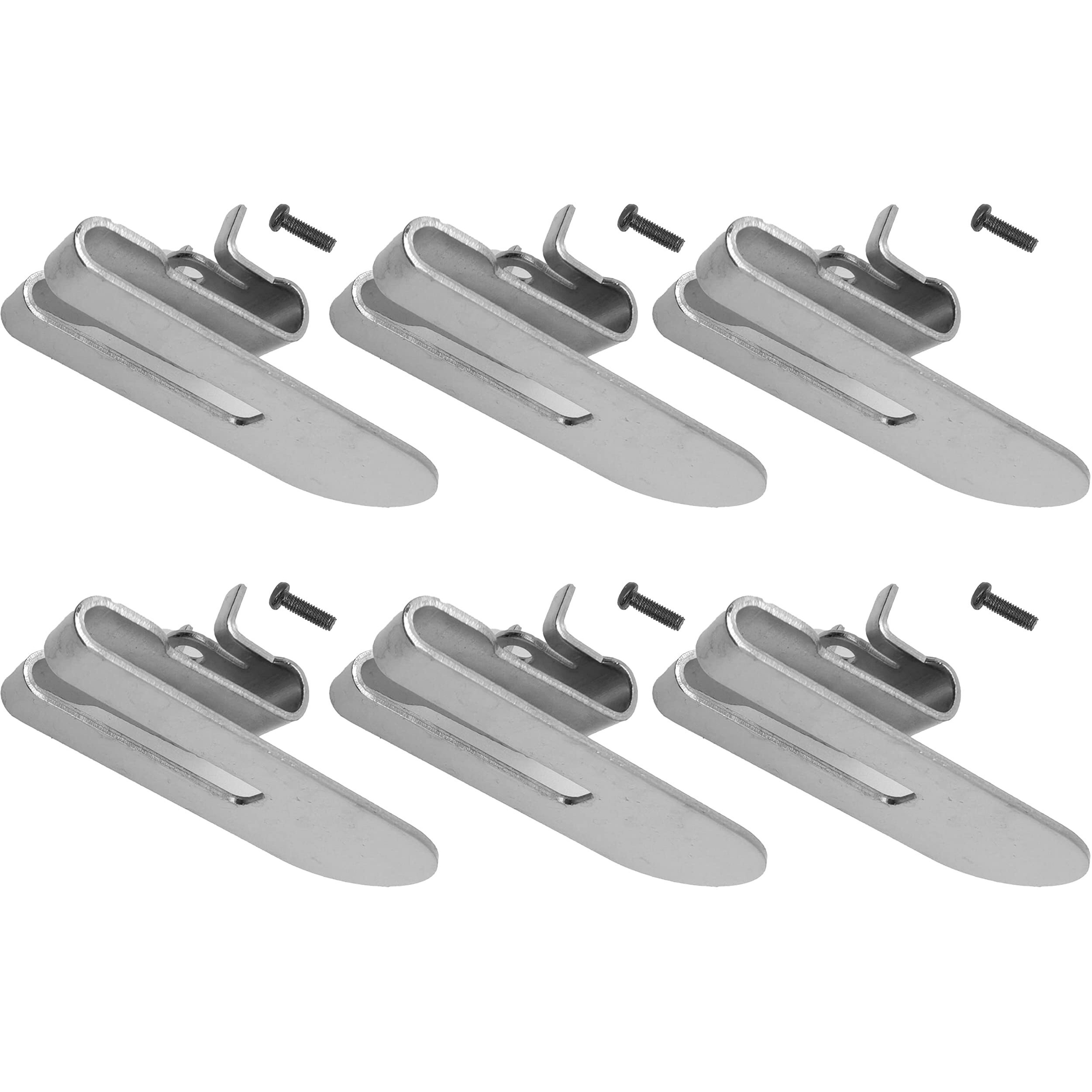 Sanbaiyi 6Pcs N435687 Belt Clip Hook Kit For Dewalt Drywall Screwgun Models Dch172B Dcf630B Dcf620B Type 1  Dcf620D2 Type 1  Dcf620D2-Ar Type 1  Dcf620D2-B2 Type 1  Dcf620D2-B3 Type 1  Dcf622