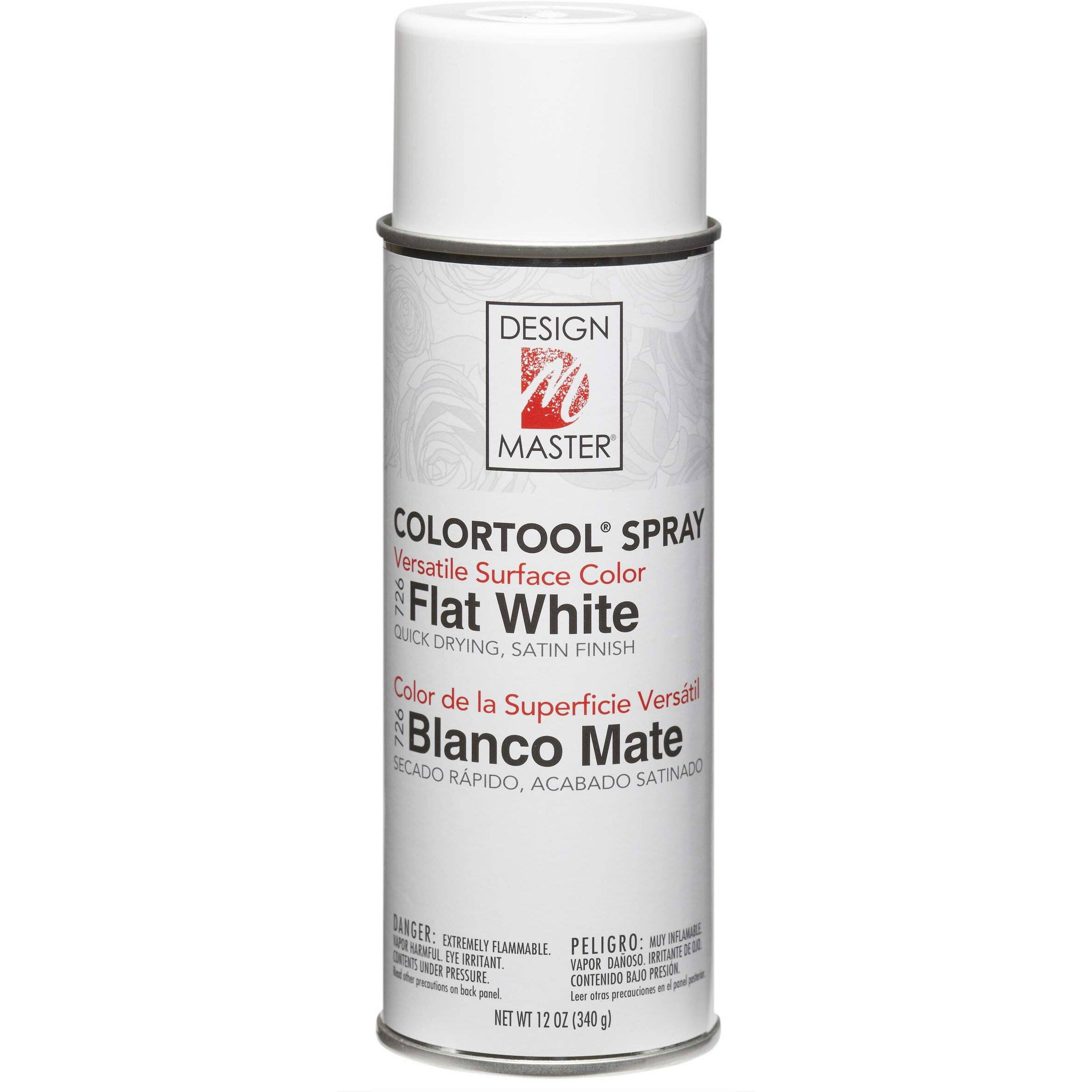 Design Master Spray  Flat White  12 Oz